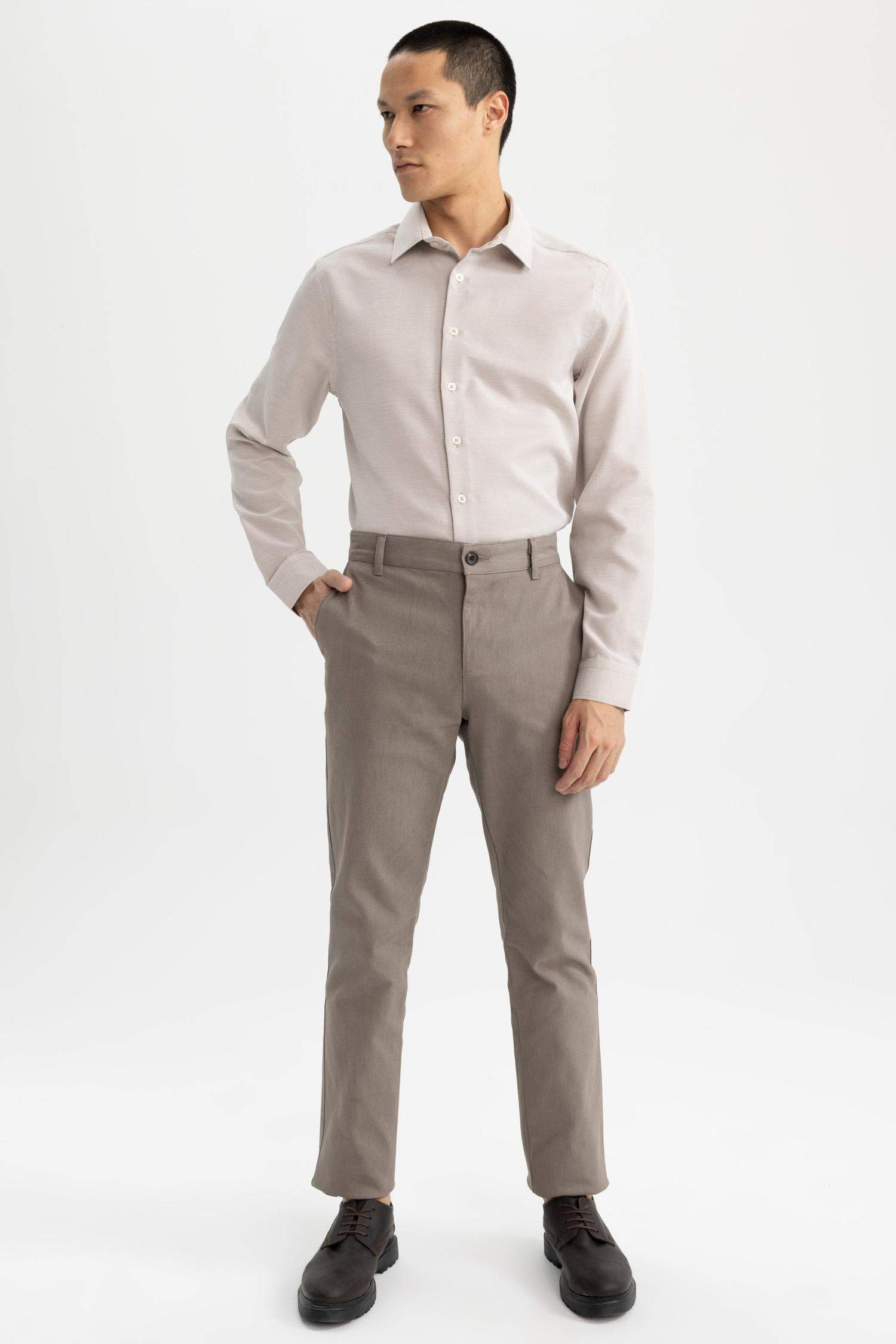 слим пішімі Ұзын жеңді көйлек