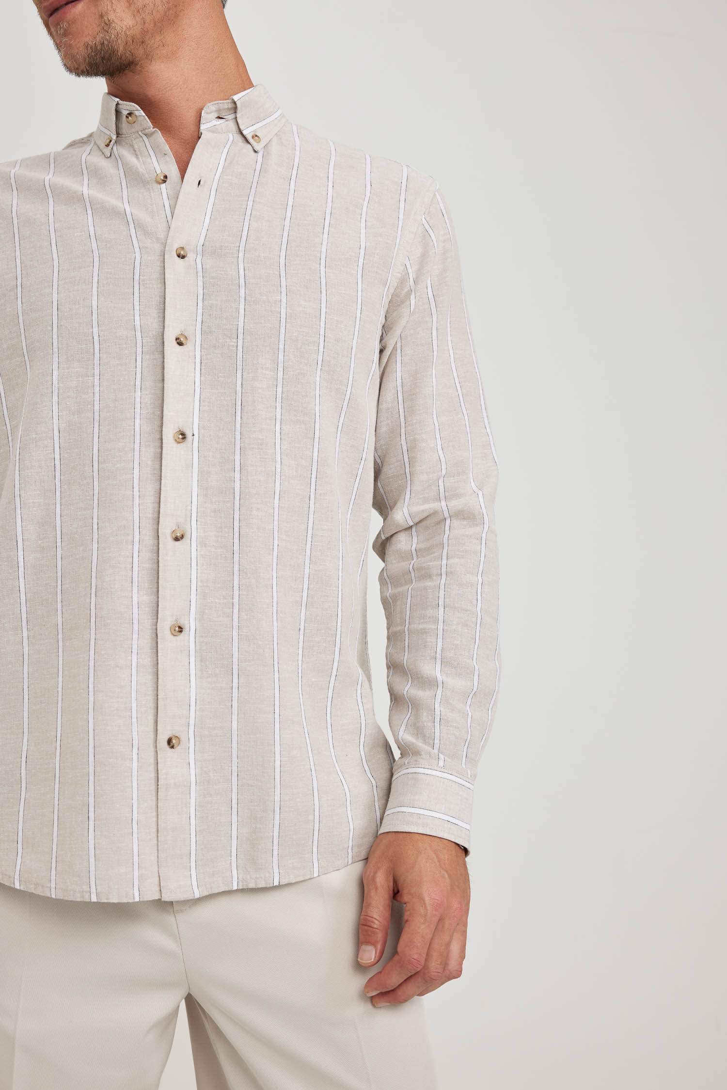 заманауи пішім Ұзын жеңді көйлек