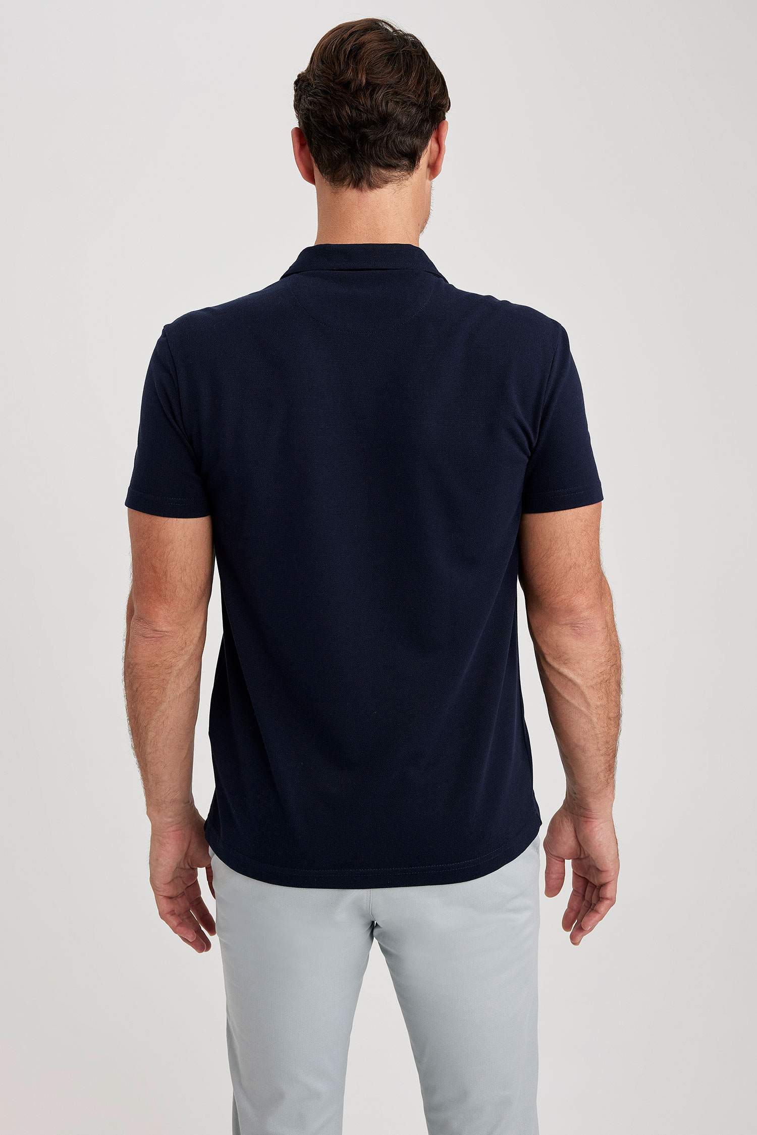 Modern Fit Pike Kısa Kollu Polo Tişört