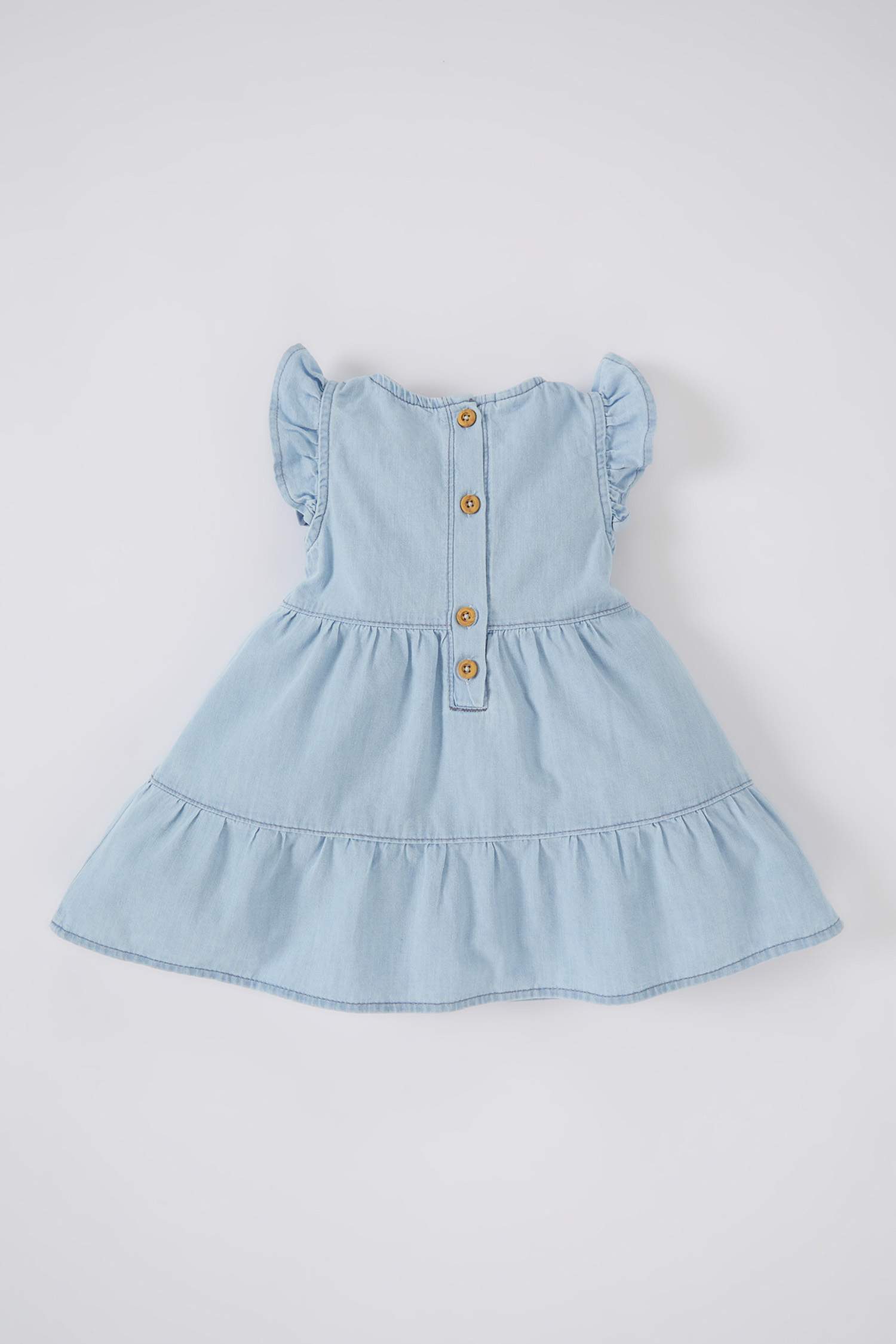 Blue BABY GIRL Baby Girl Sleeveless Jean Dress 2761856 DeFacto