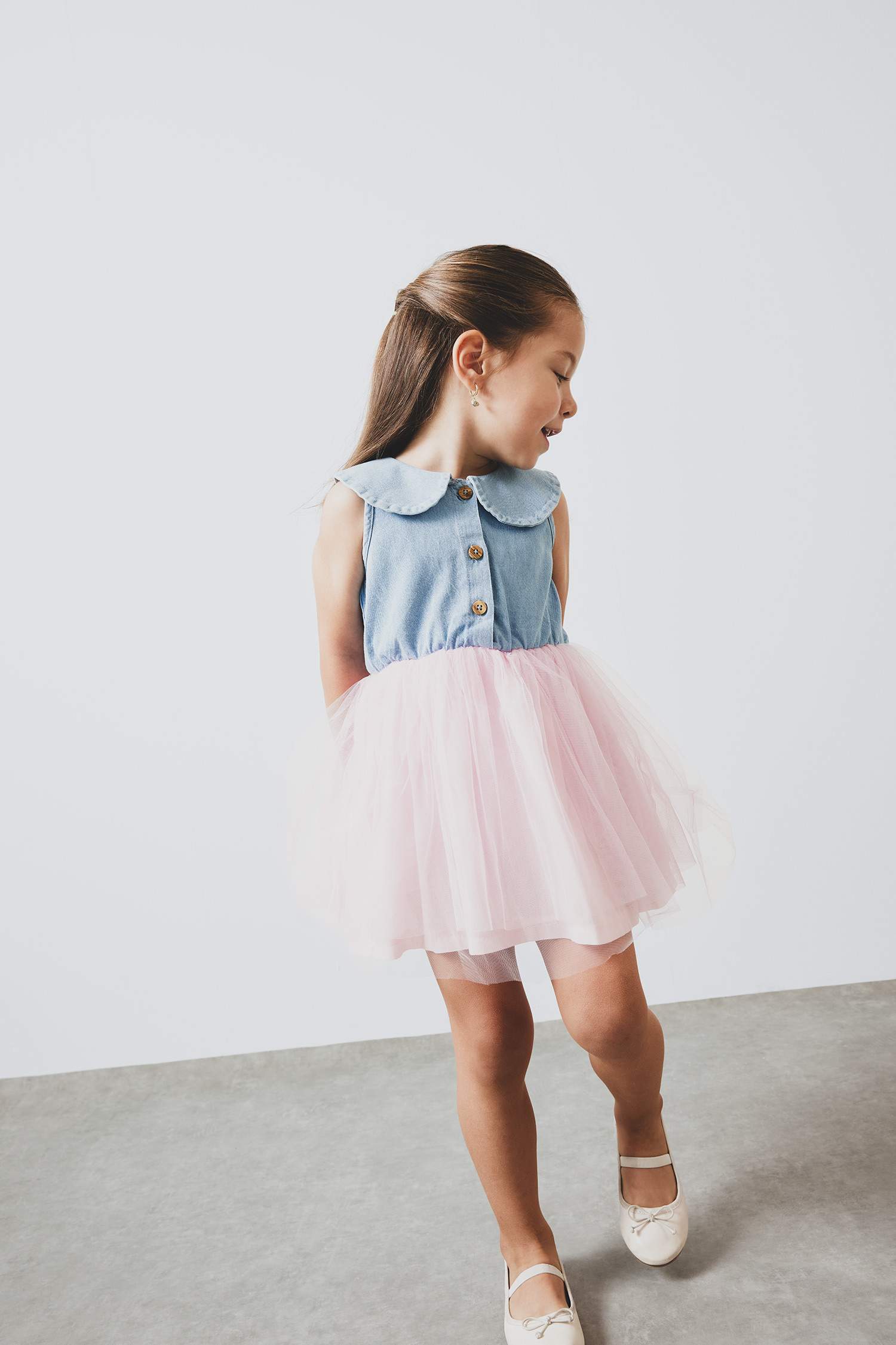 Robe tutu sans manches pour bébé fille