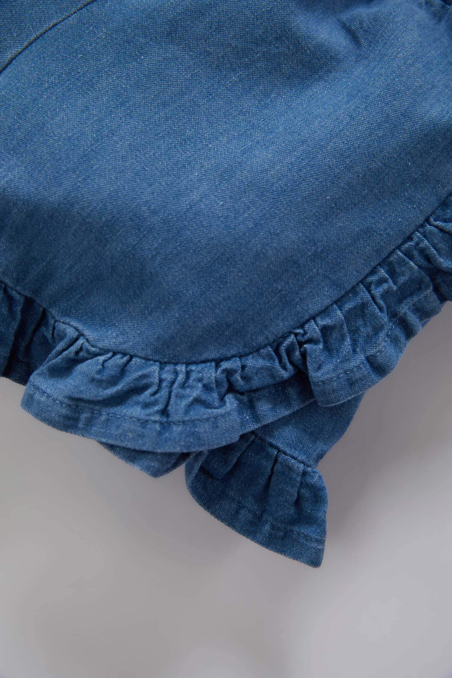 شورت جينز بناتي بيبرباج بقصة عادية