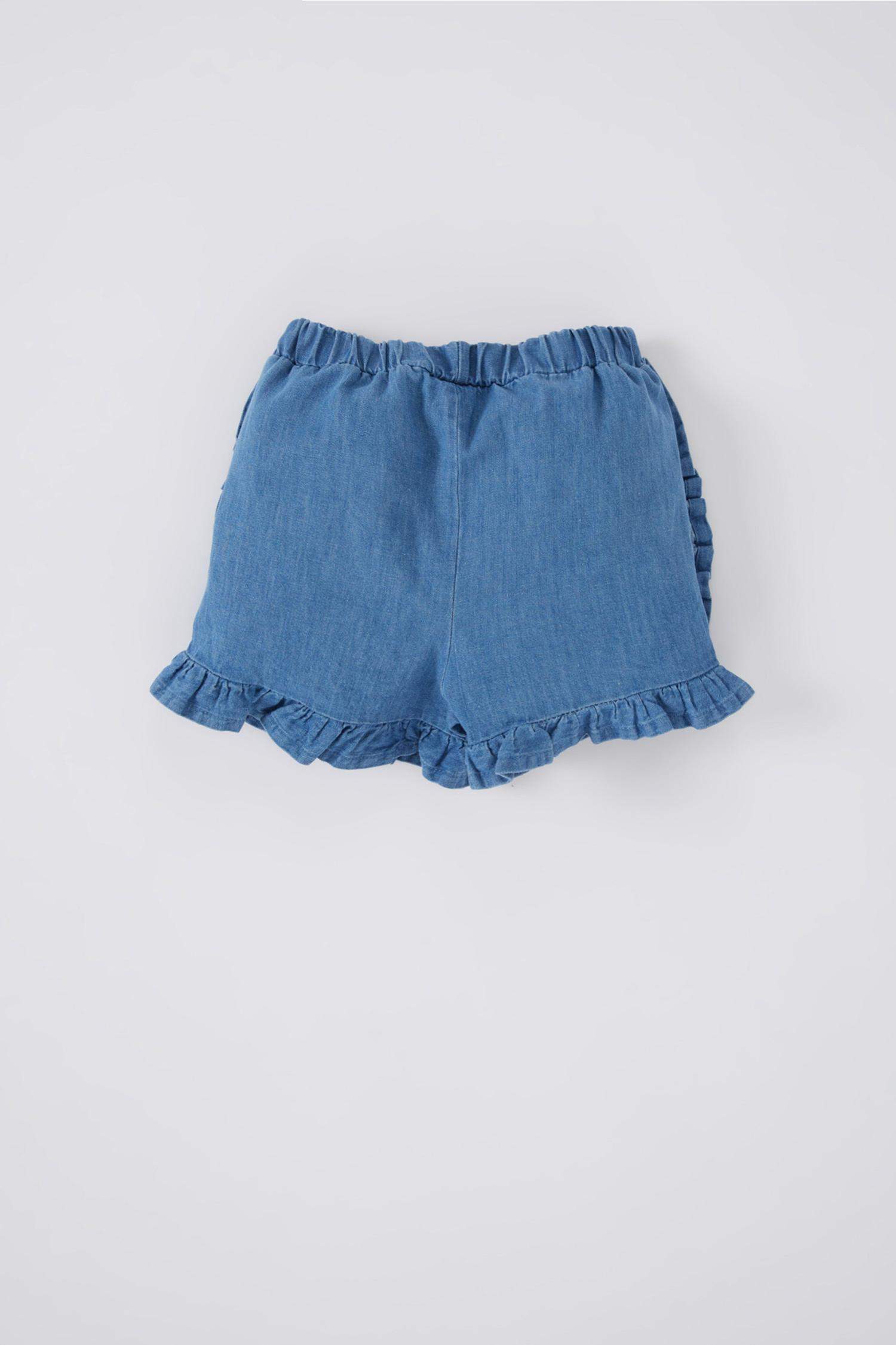 شورت جينز بناتي بيبرباج بقصة عادية