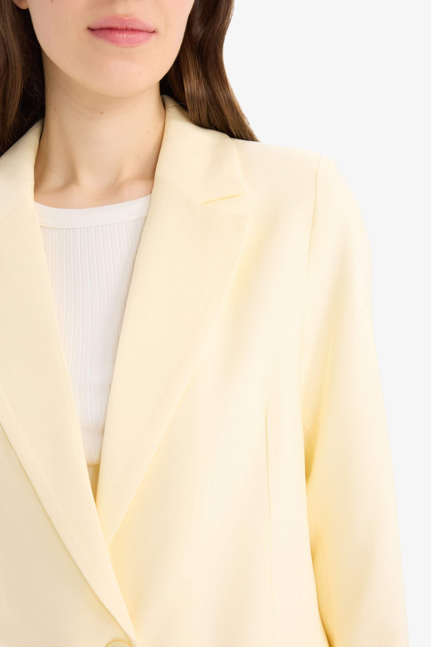 Afra x Defacto Loose Fit Double Breasted Buttoned Blazer