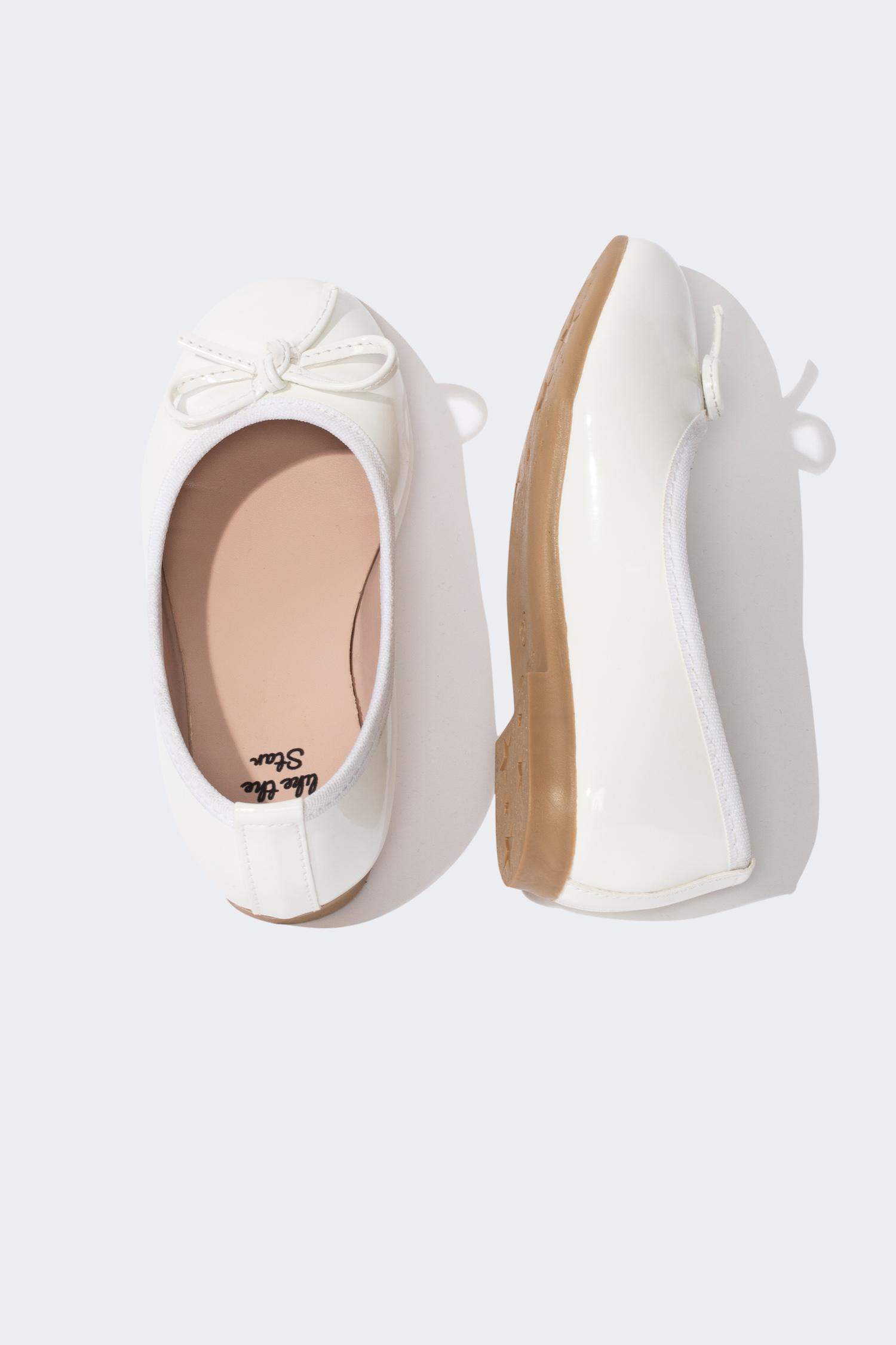 Балетки из искусственной кожи для девочек