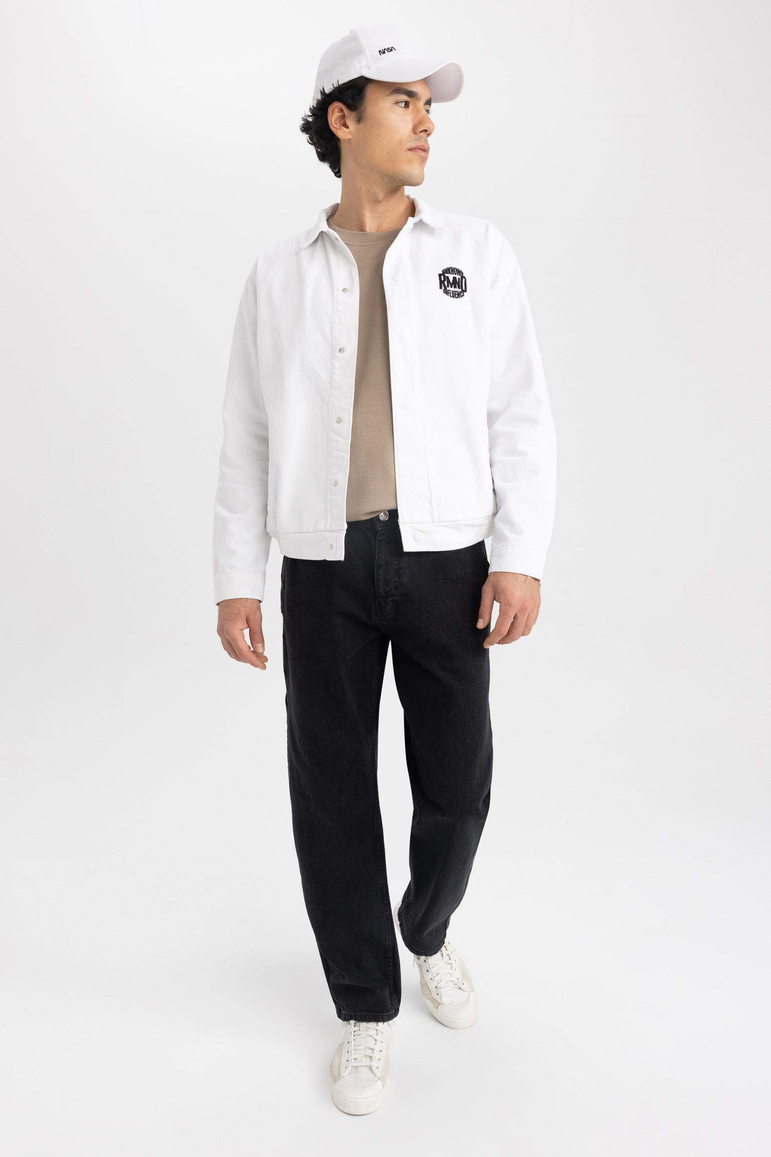 Джинсовая куртка стандартного кроя