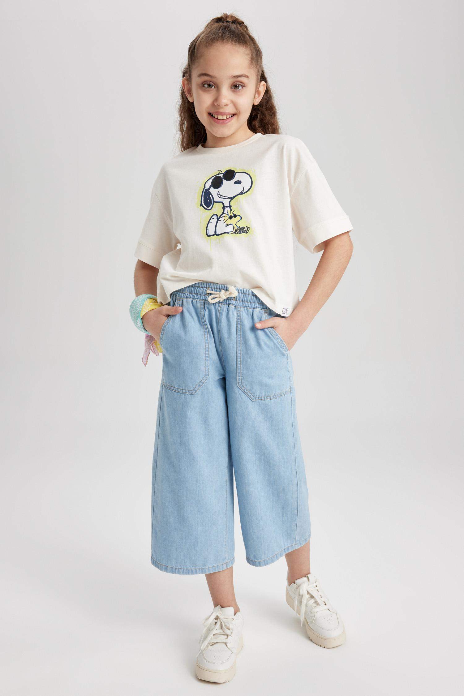 تي شيرت كروب بناتي نص كم من سنوبي