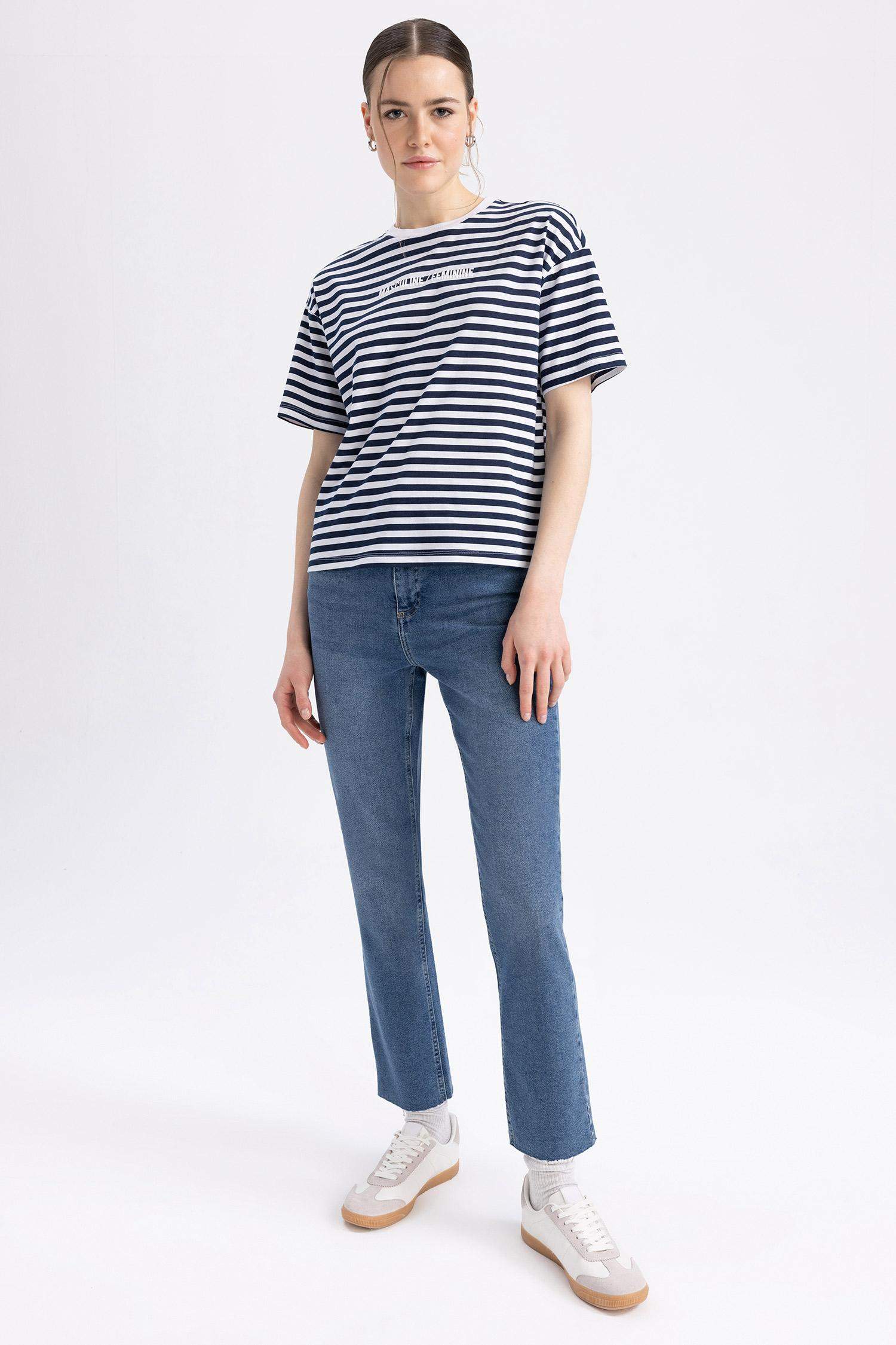 Джинсы Mary Vintage Straght с высокой талией