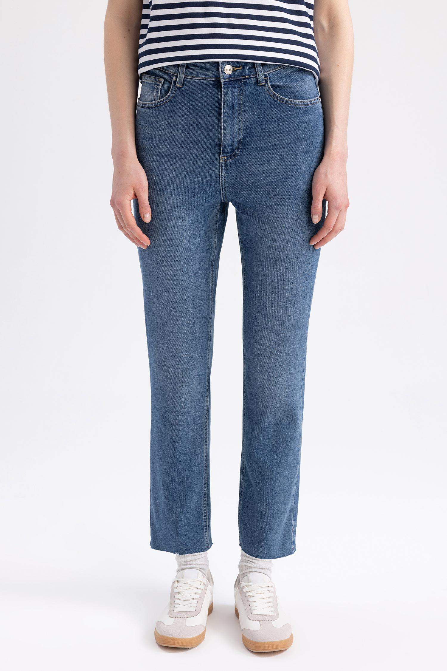 Джинсы Mary Vintage Straght с высокой талией