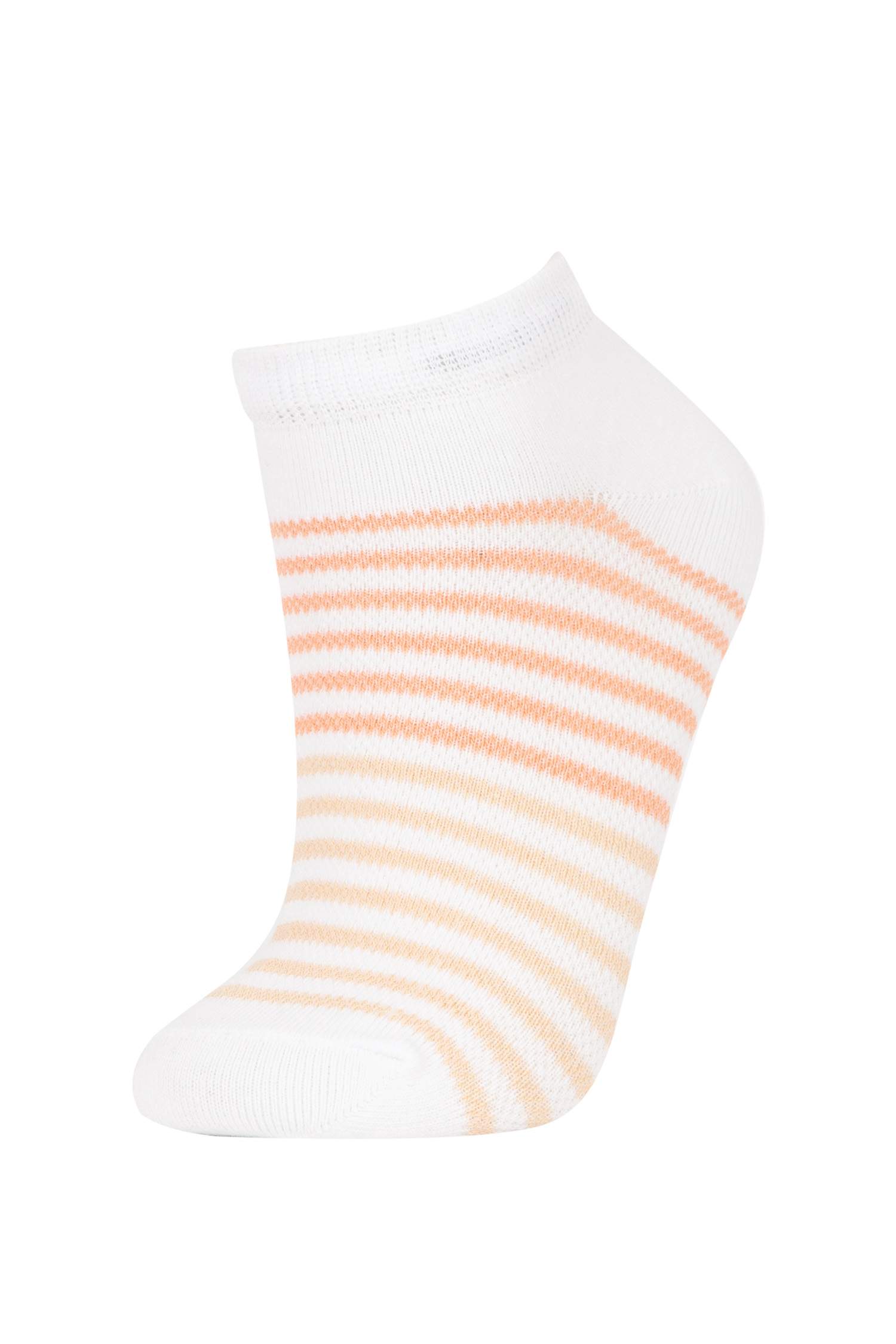 Kadın 3'lü Pamuklu Patik Çorap