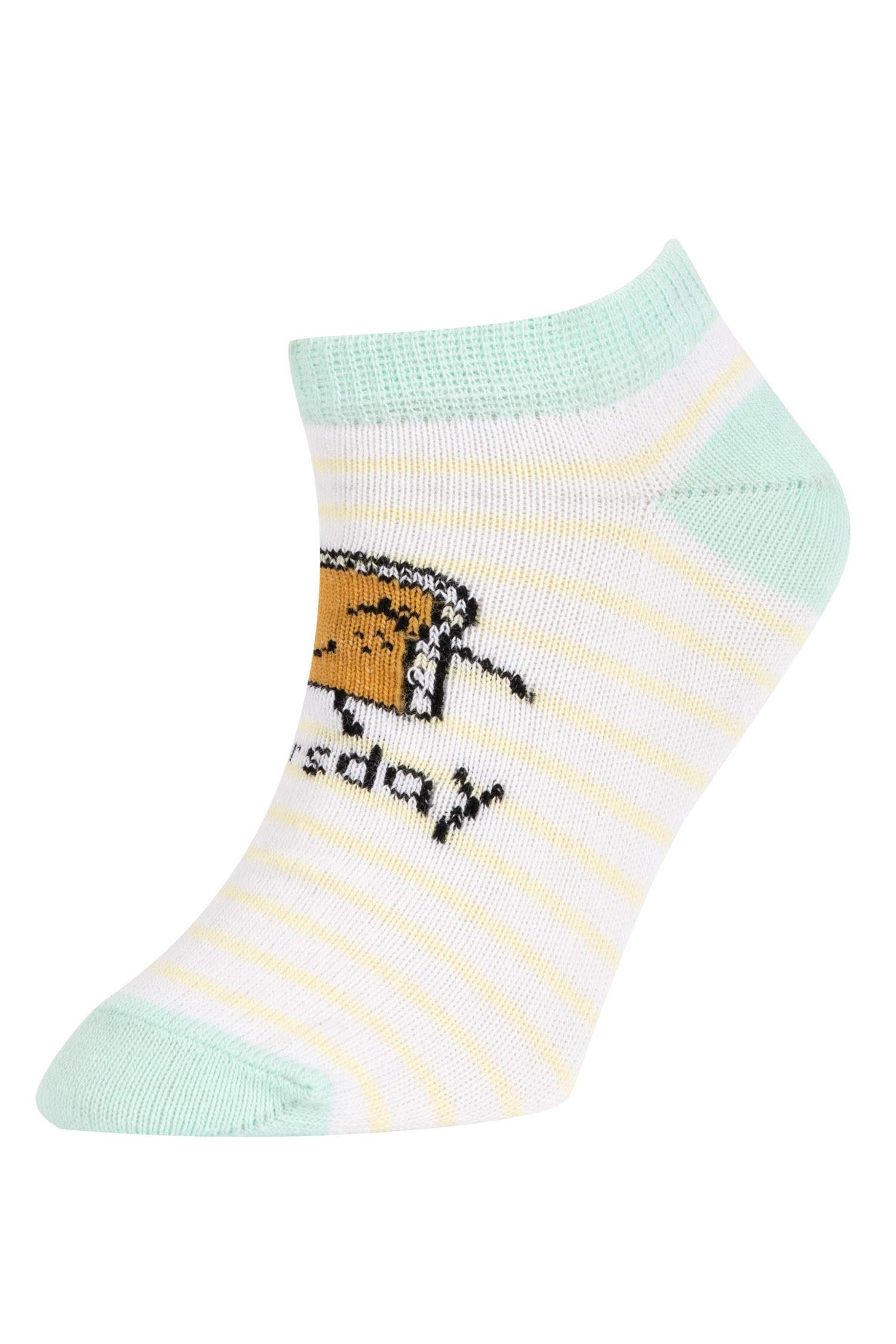 شرابات قصيرة بناتي قطن من 7 قطع