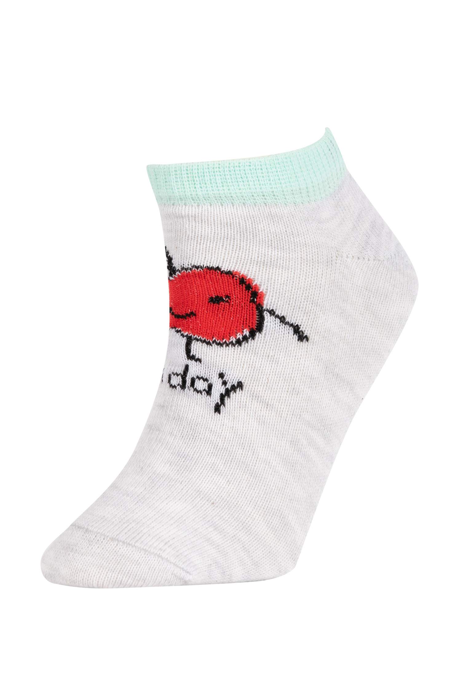 شرابات قصيرة بناتي قطن من 7 قطع