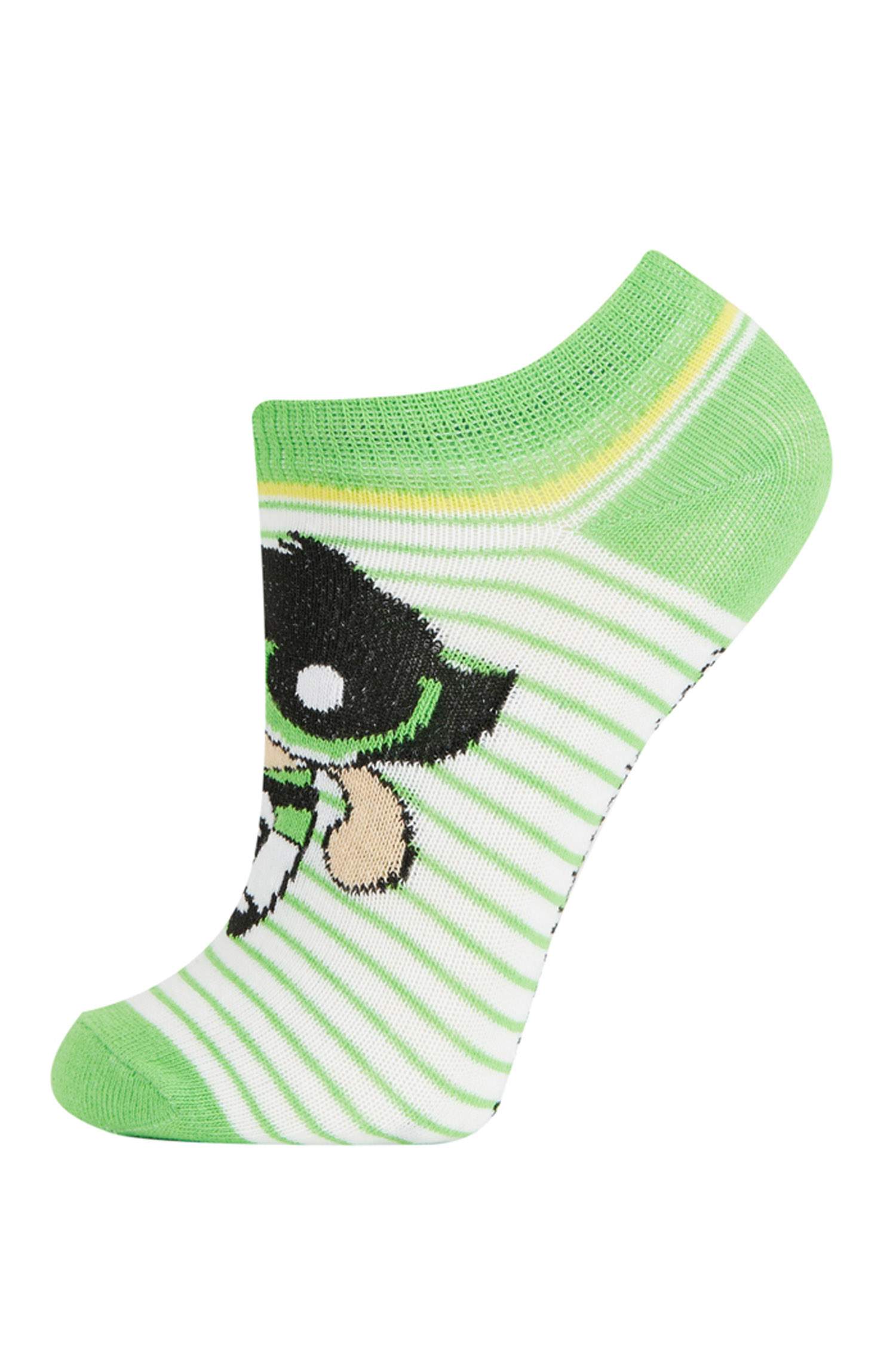 Қыздарға PowerPuff Girls Лицензиялық 3 қысқа мойын