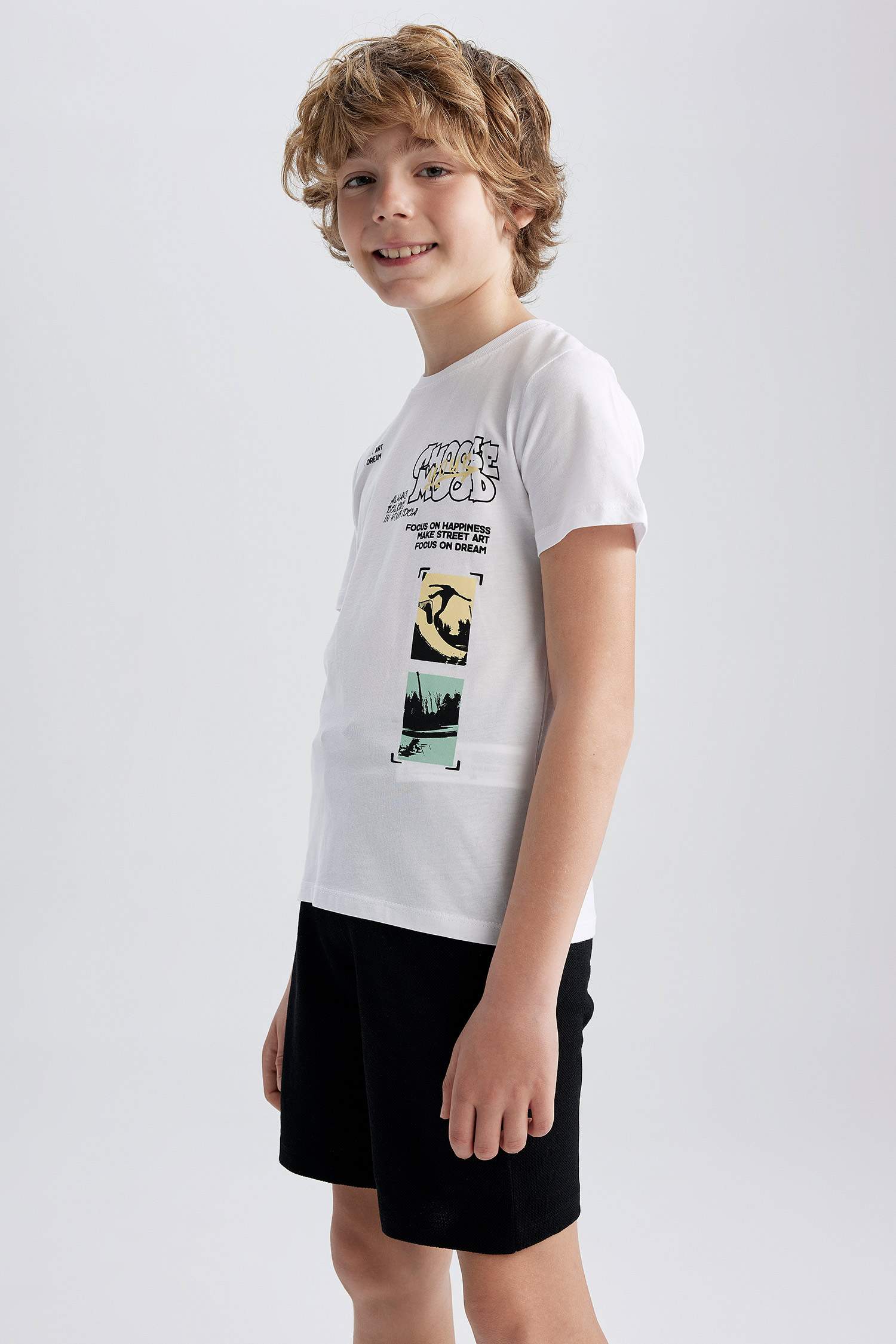 سيت ولادي شورت تيشيرت - قطعتين