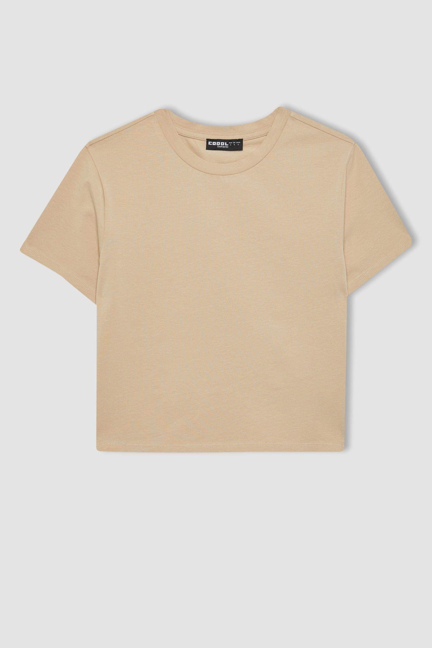 تيشيرت نص كم سليم فيت