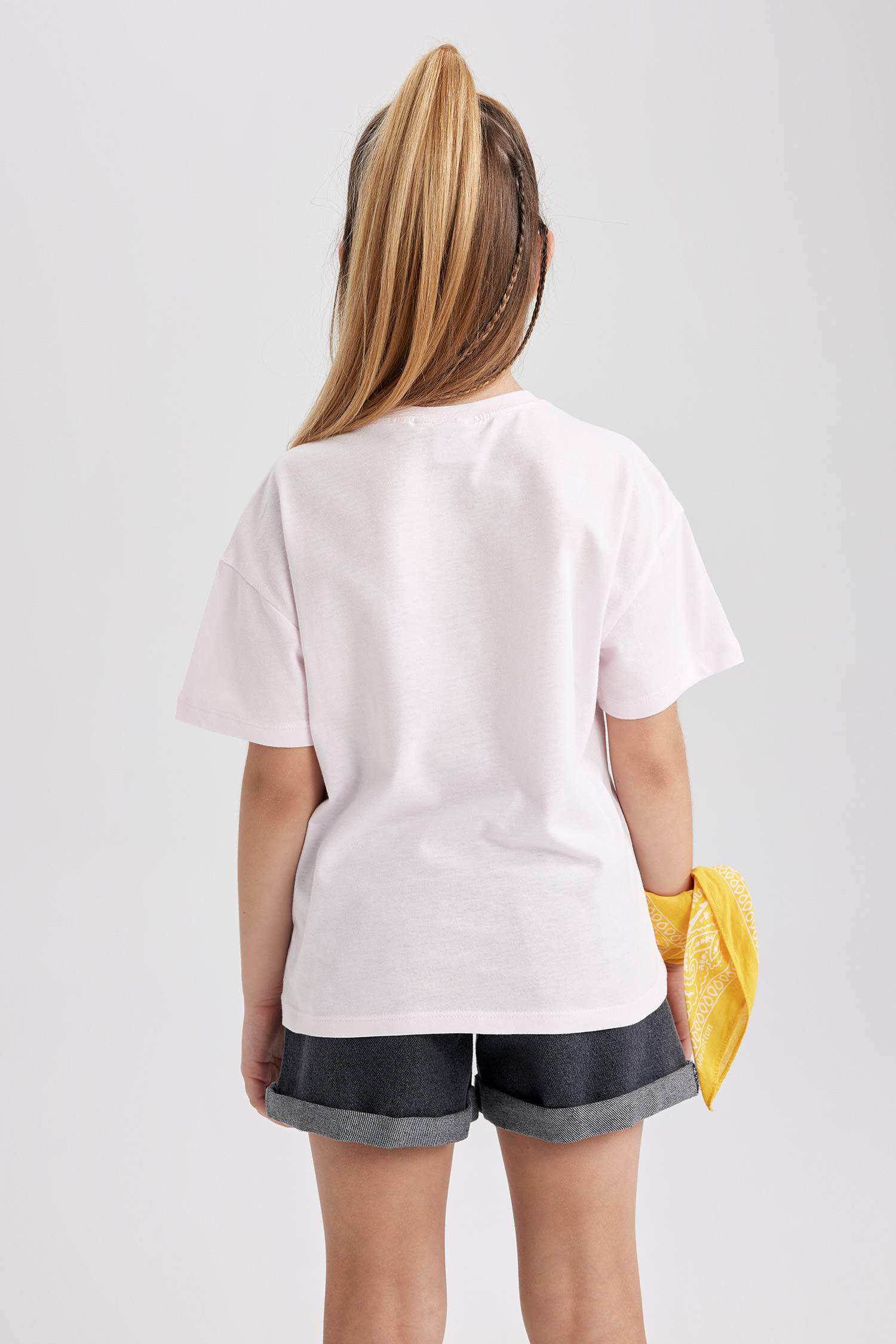 Girls SmileyWorld Licensed Regular Fit Short Sleeve T-Shirt