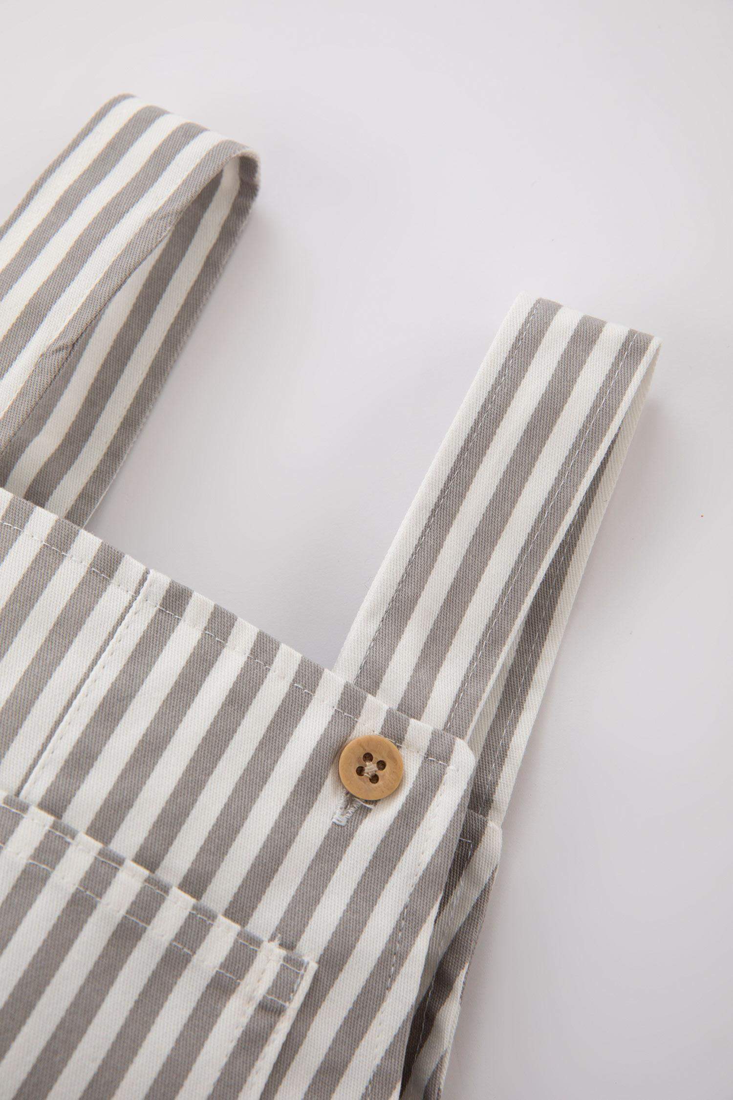 Baby Boy Printed Gabardine Jumpsuit