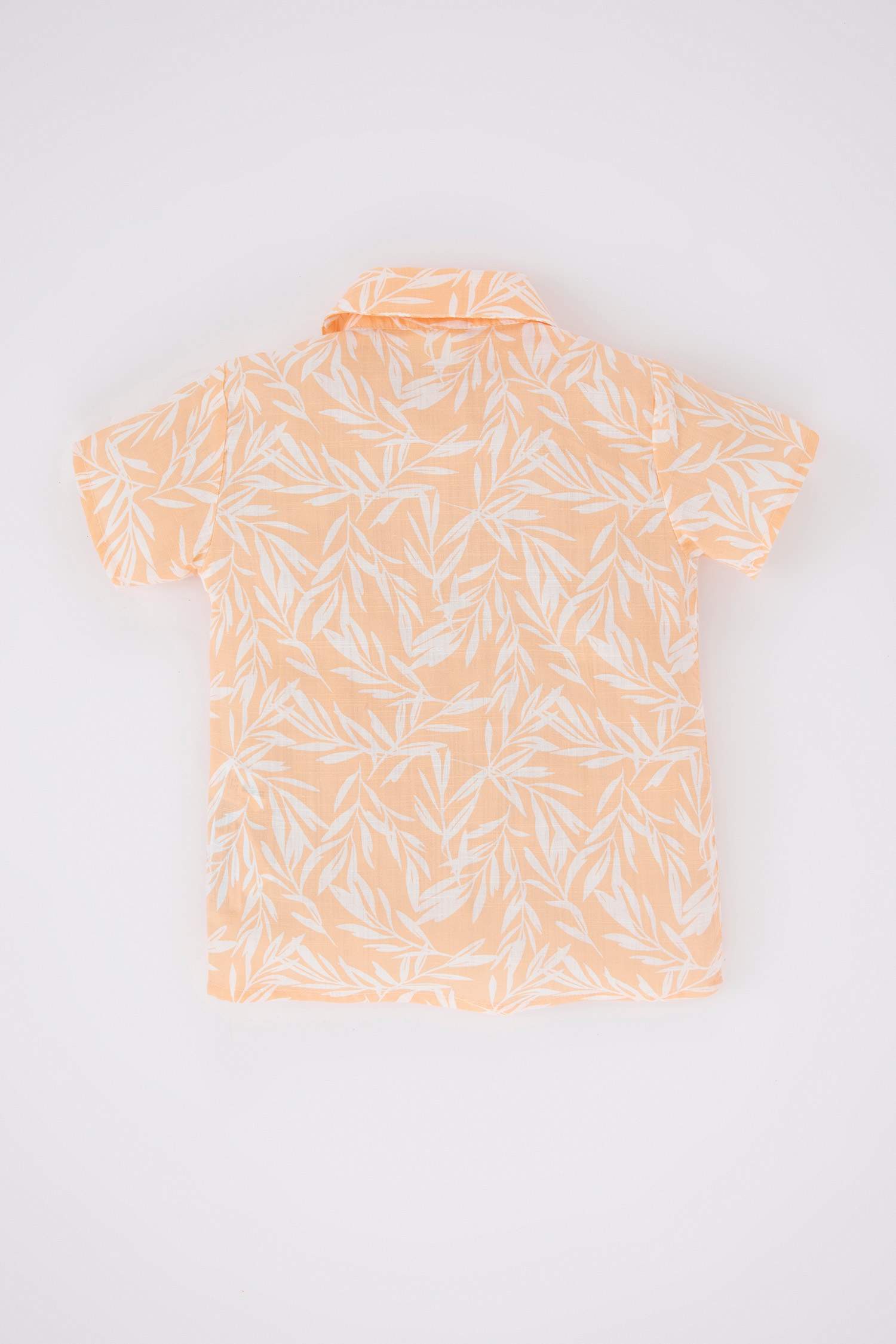 Chemises à manches courtes Col De Chemise Manche Courte Motif Tropical