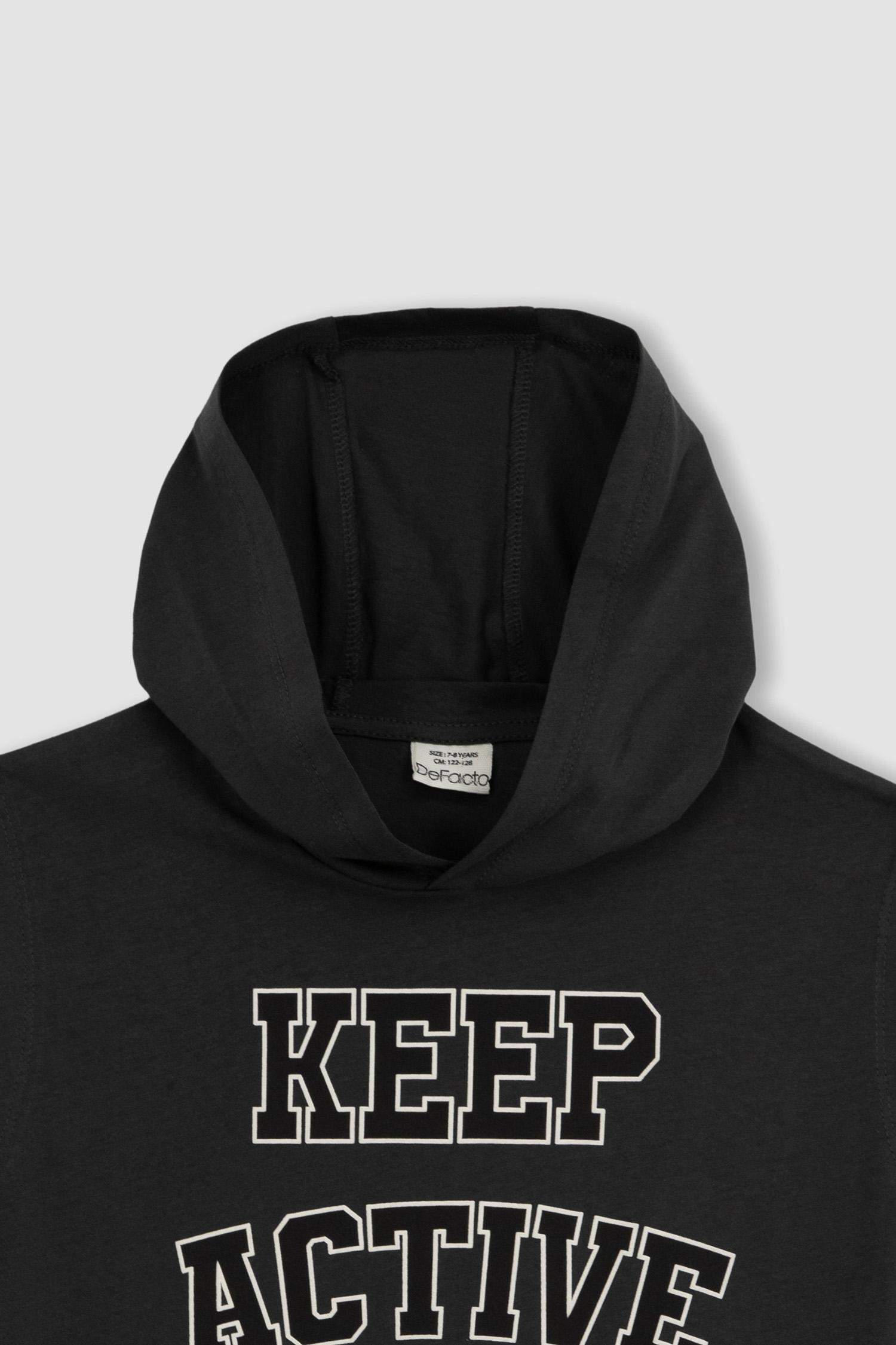 Майка с капюшоном для мальчиков