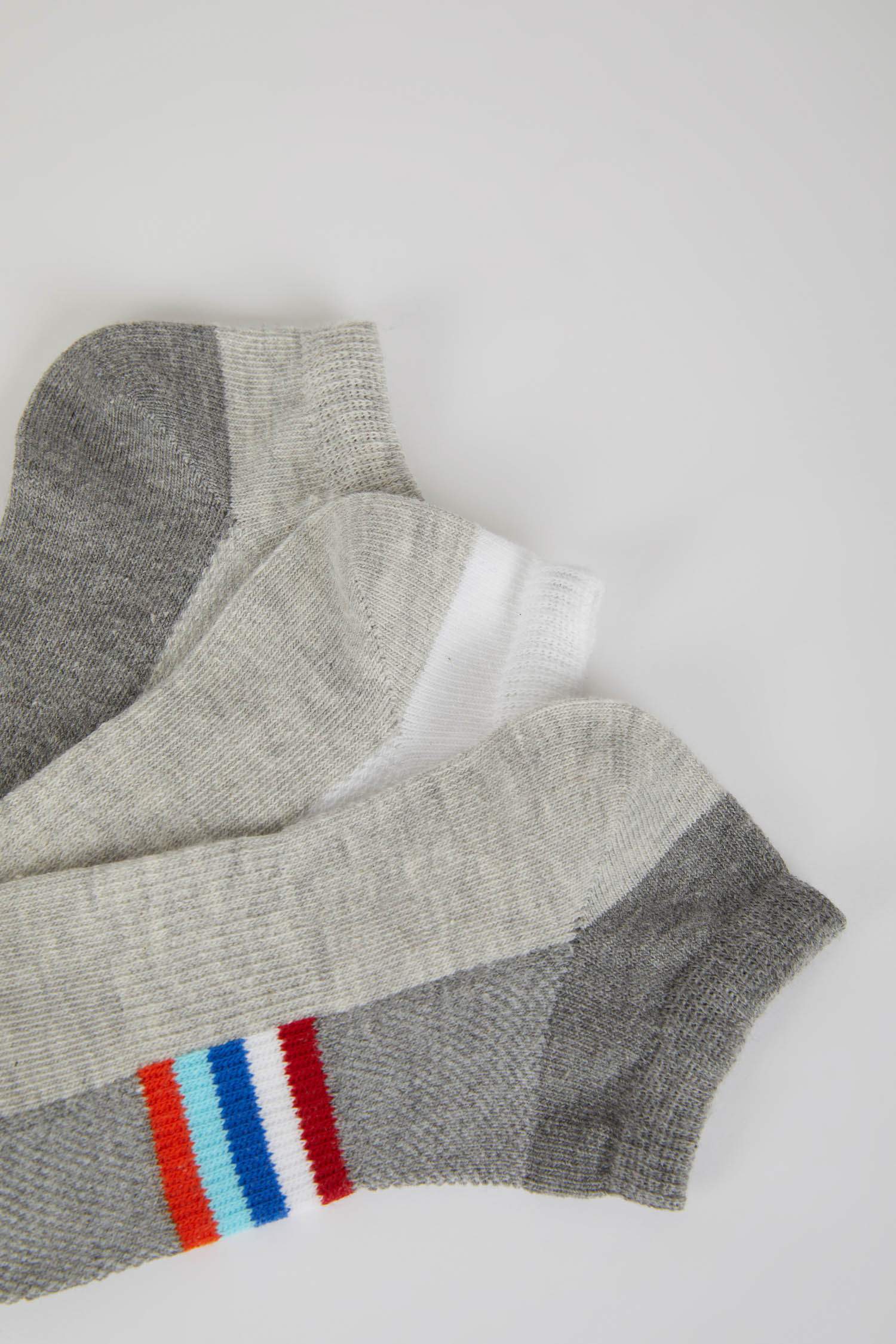 Boy 3 Pack Cotton Booties Socks