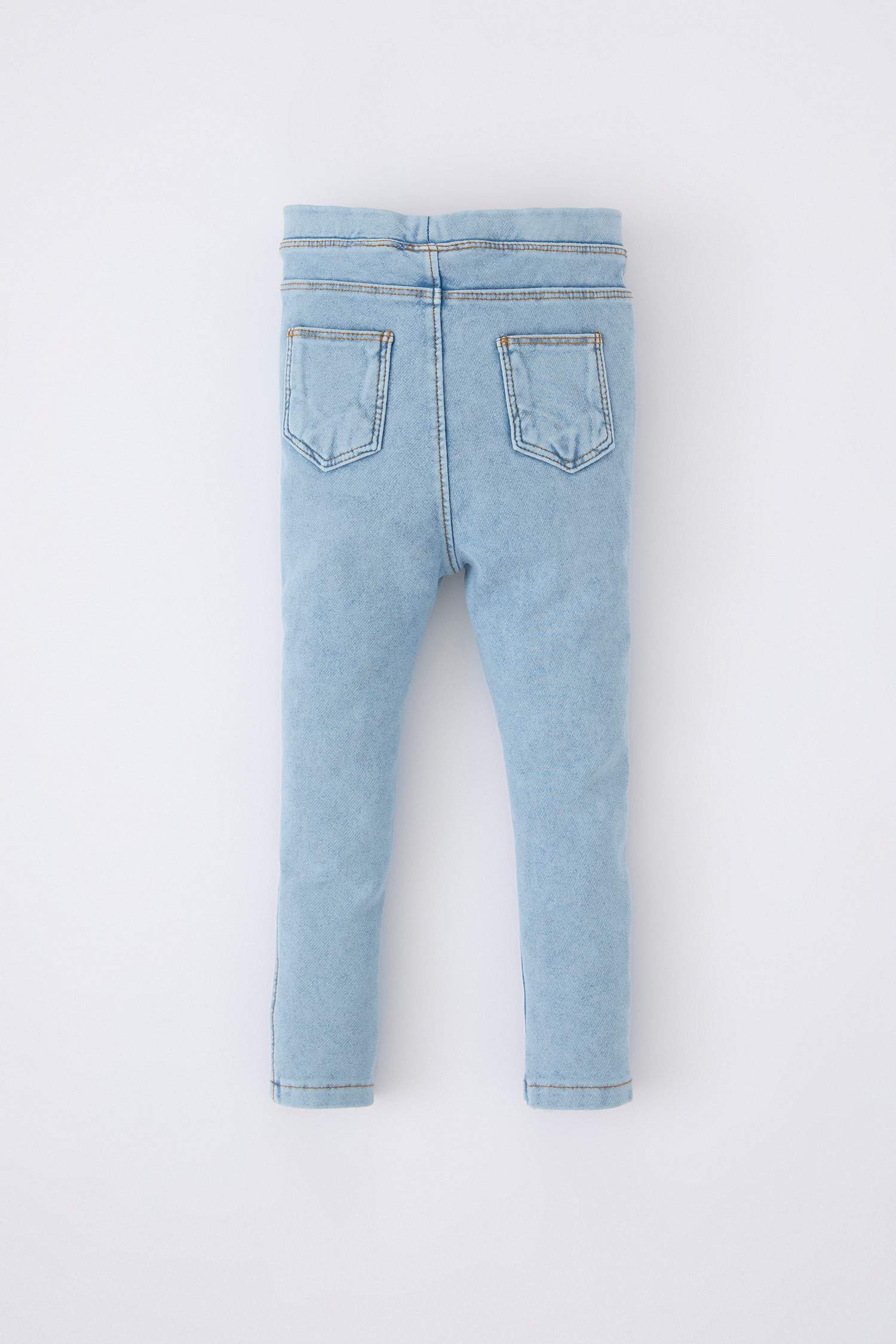 Джинсовые леггинсы для малышей девочек
