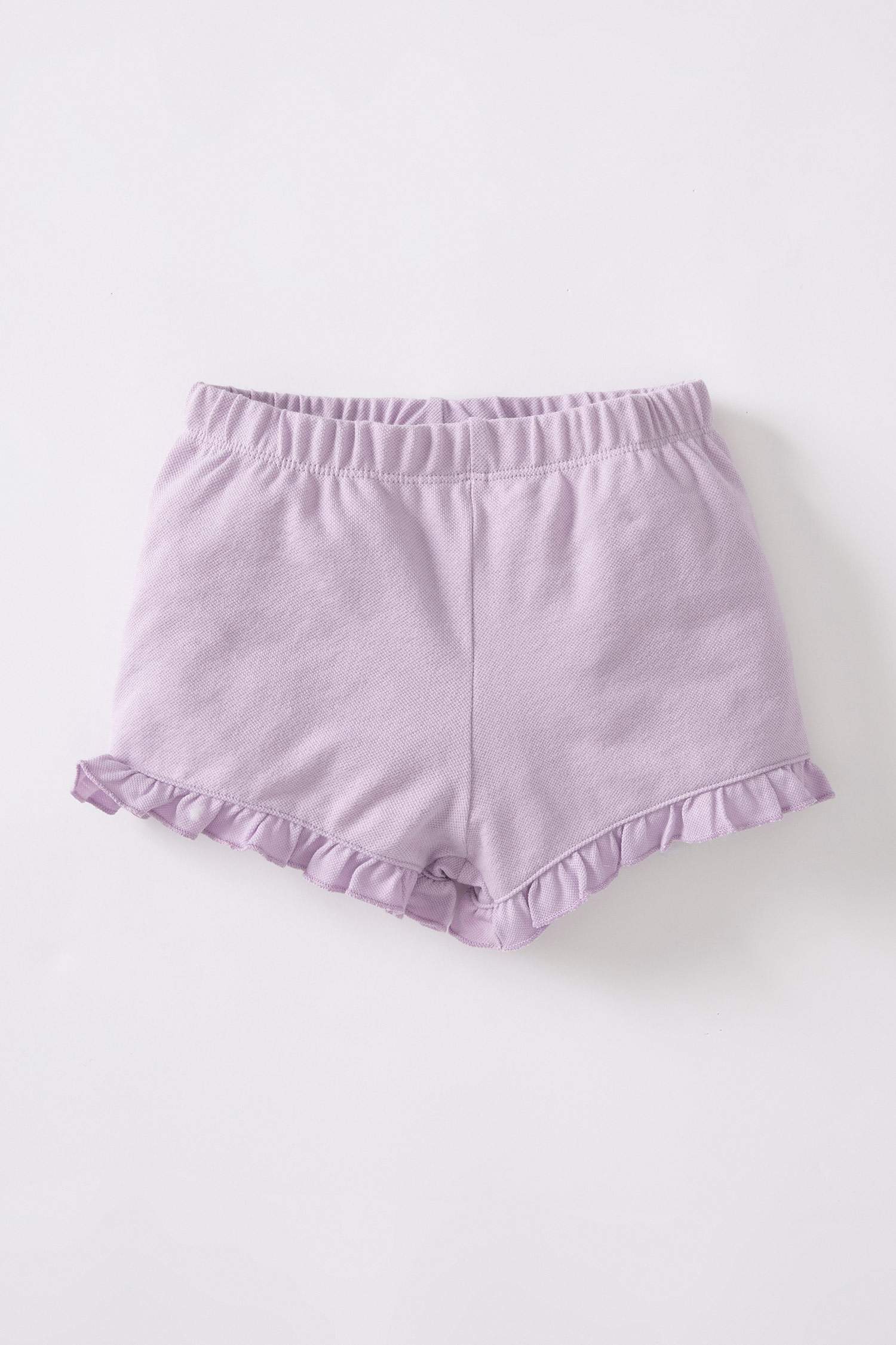 Purple Baby Girl Baby Girl Regular Fit Pique Shorts 2754873 DeFacto