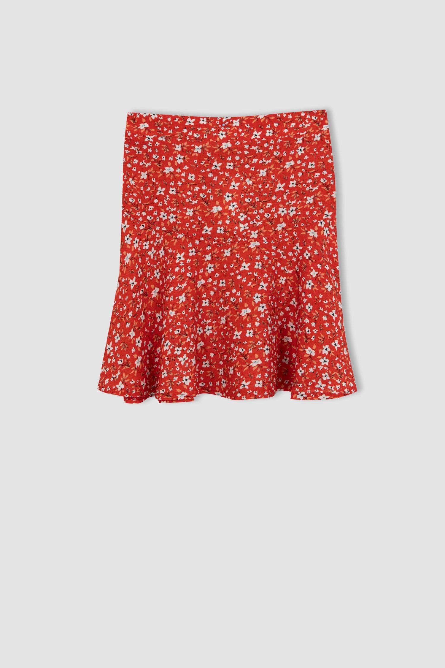 Girl Viscose Regular Fit Skirt