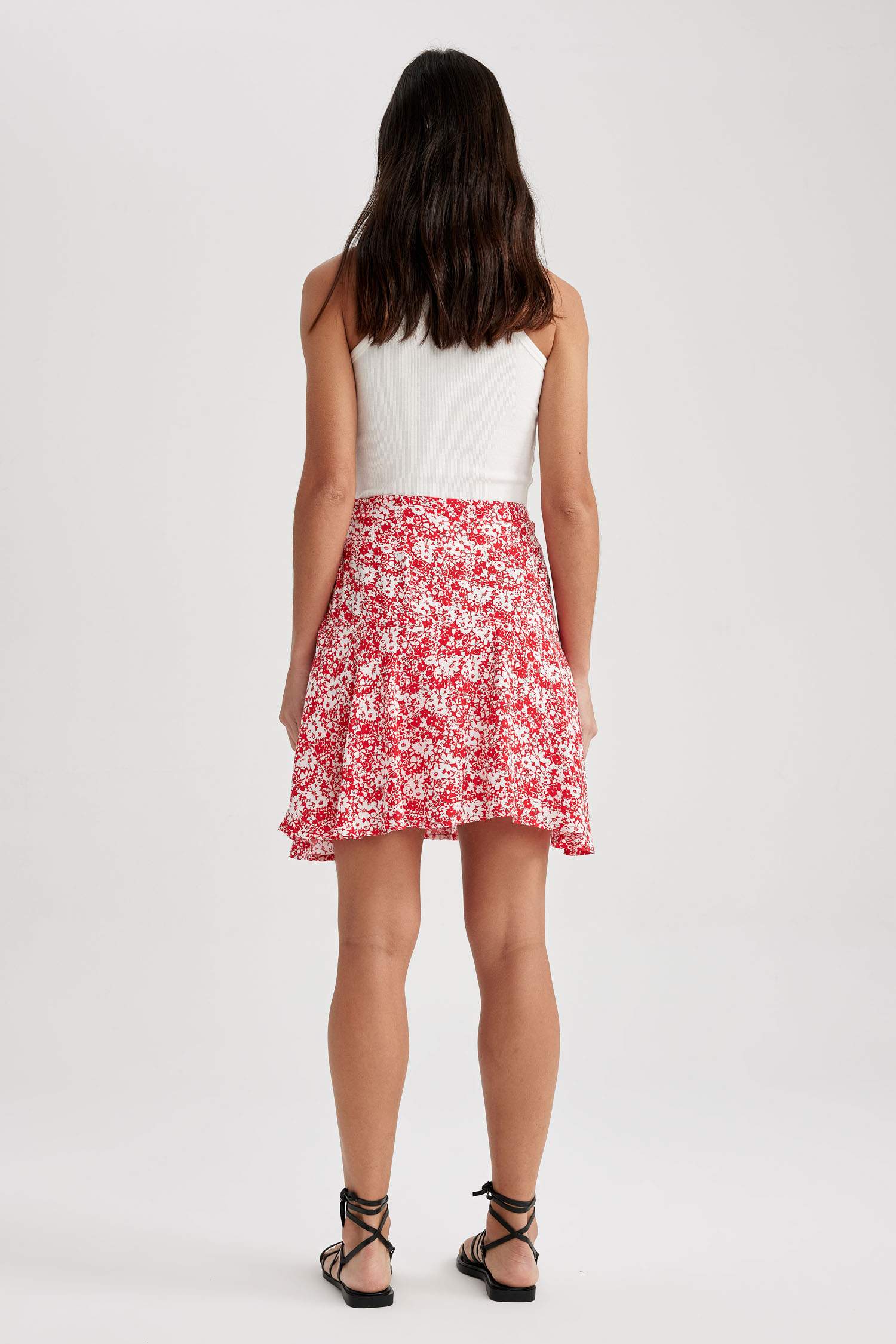 Printed Mini Skirt