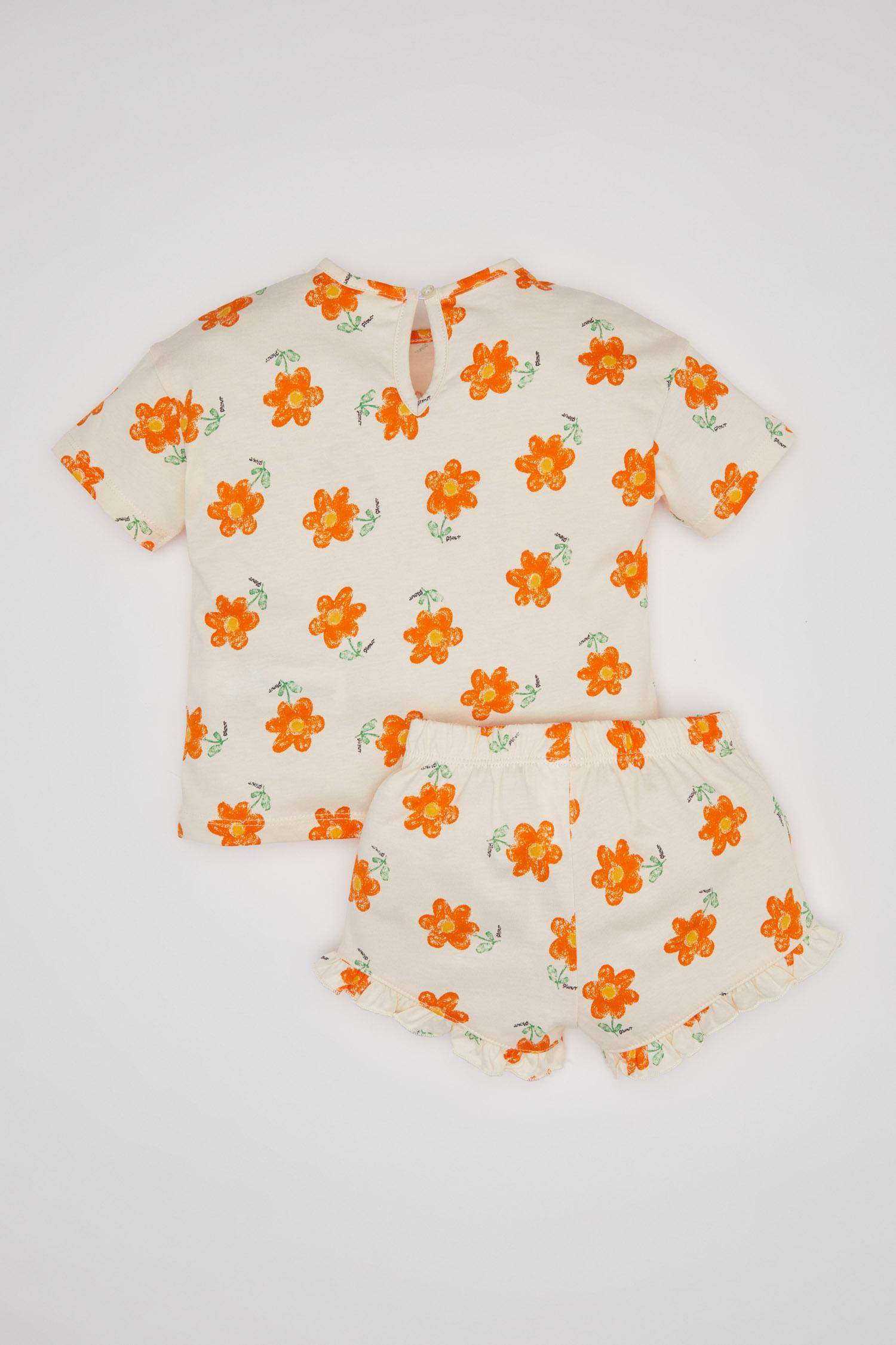 طقم بناتي تايجر بياخة مستديرة - قطعتين