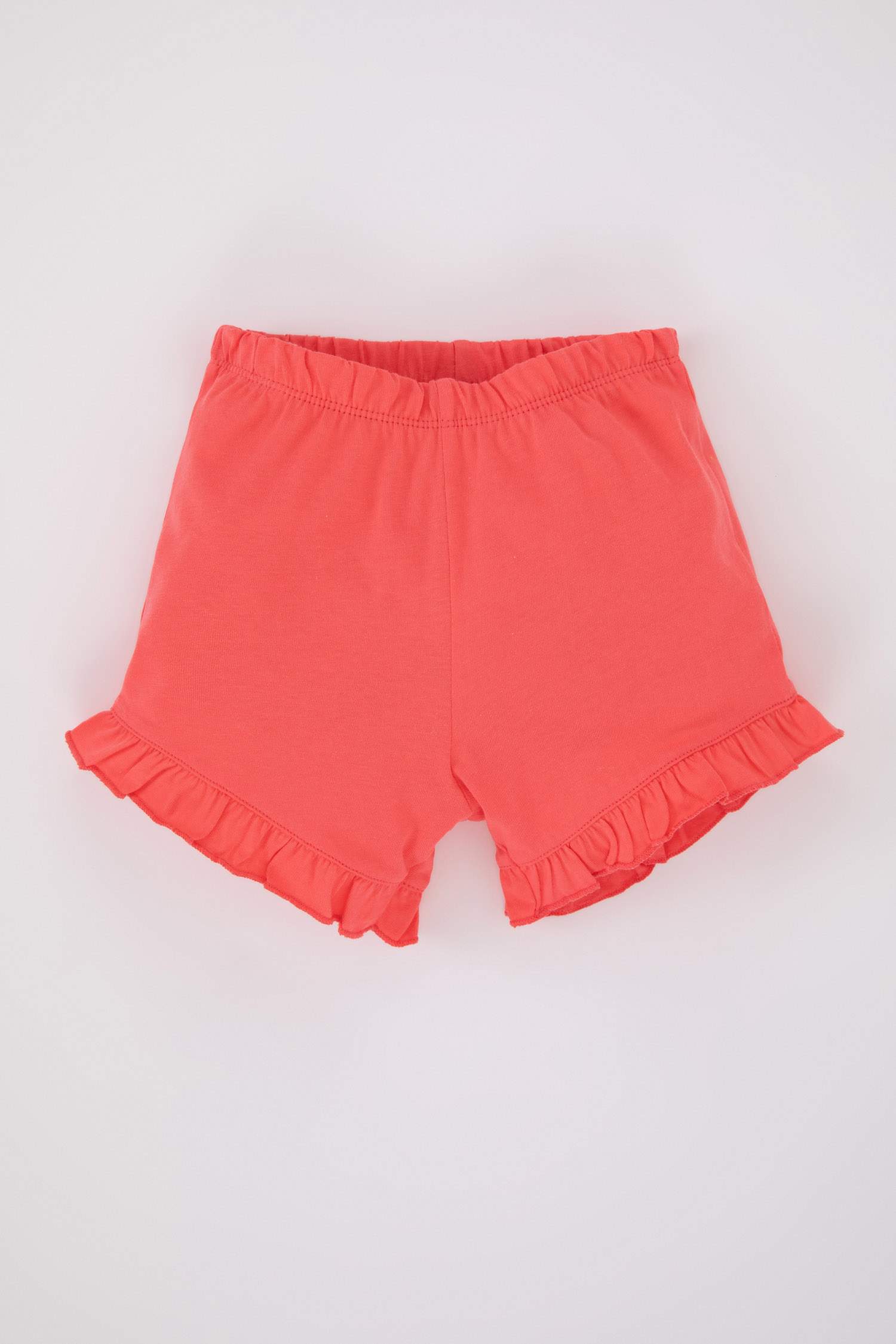 طقم بناتي فلورال تي شيرت وشورت - قطعتين