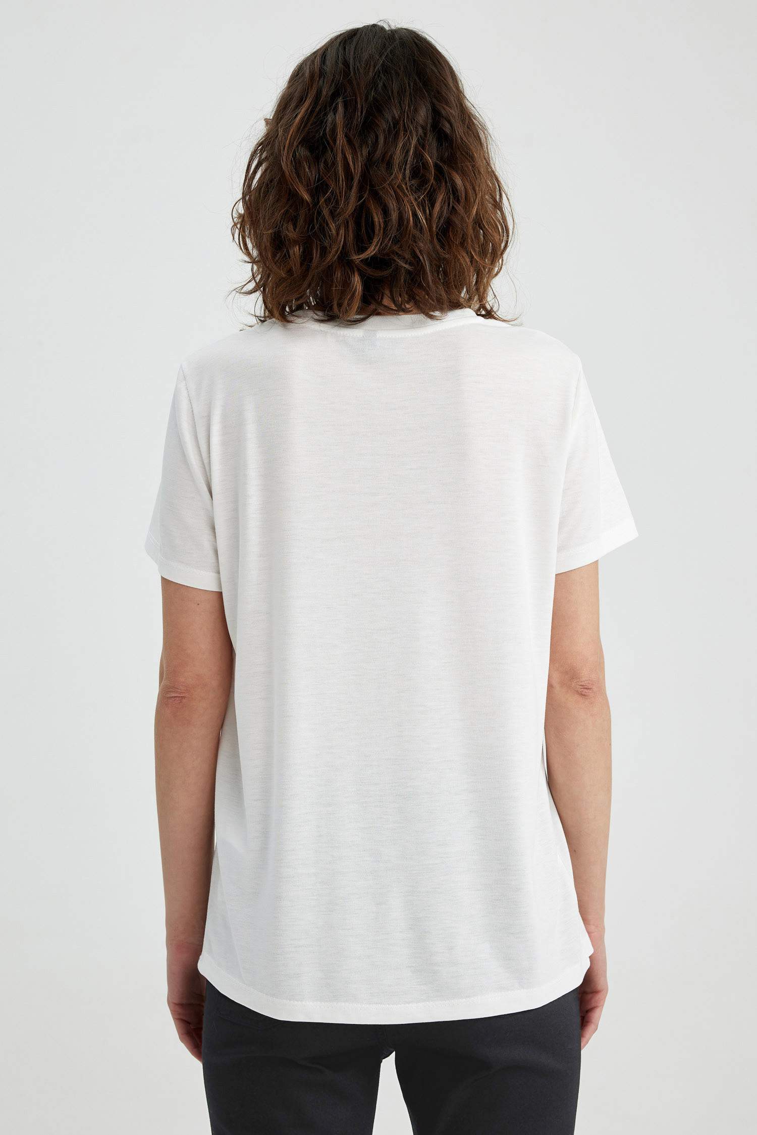 Regular Fit Crew Neck Short Sleeve T-Shirt