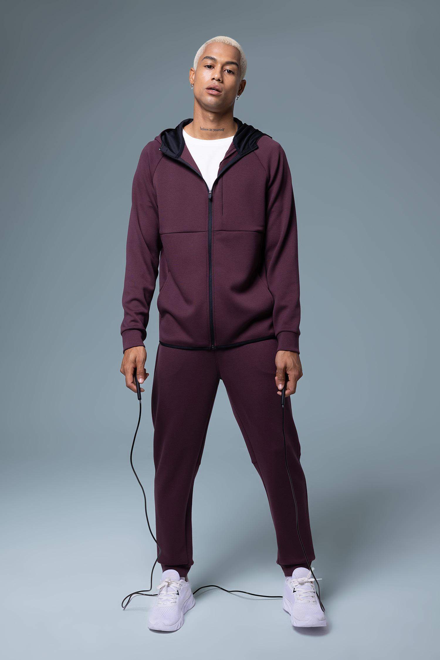 بنطلون سويت بانتس جوجر قماش سكوبا سليم فيت من DeFactoFit