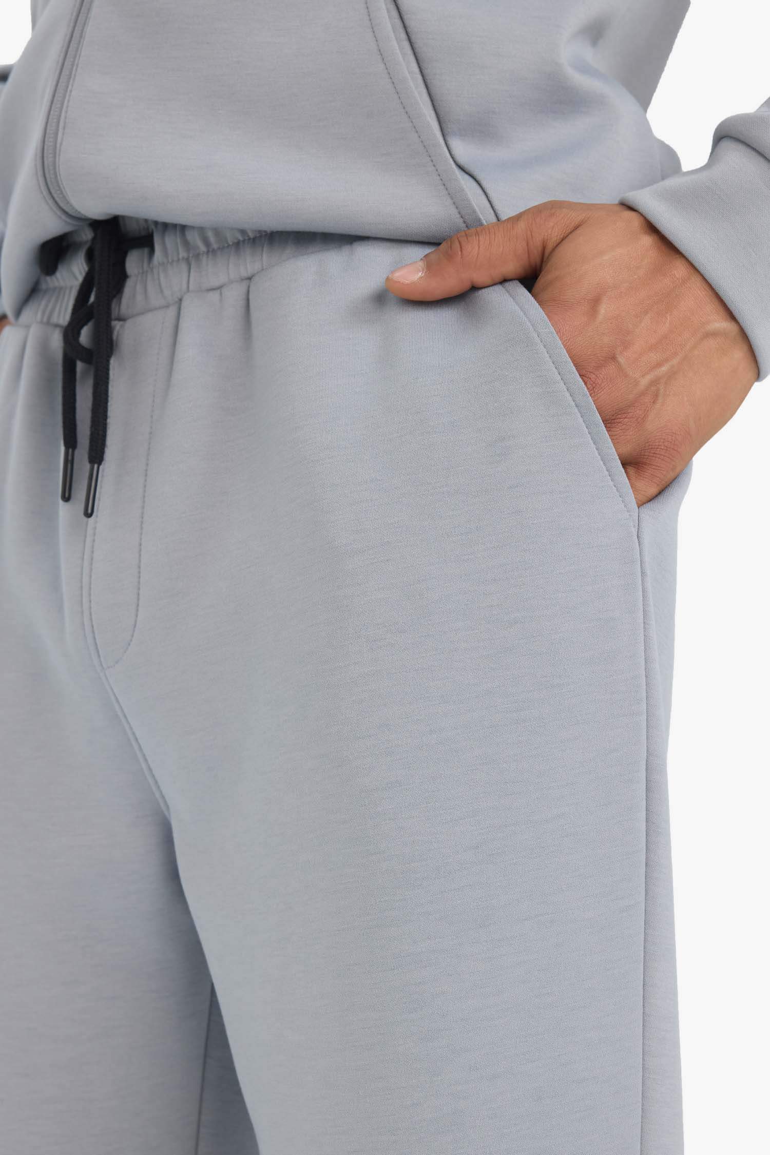 DeFactoFit Slim Fit Dar Kesim Standart Paça Skuba Dalgıç Kumaş Jogger Eşofman Altı