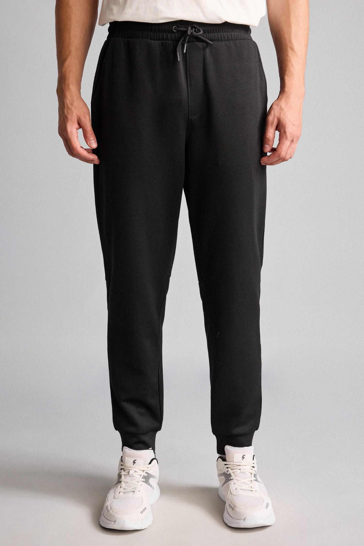 DeFacto Ultra Yumuşak Slim Fit Standart Paça Dalgıç Kumaş Jogger Eşofman Altı görsel 6