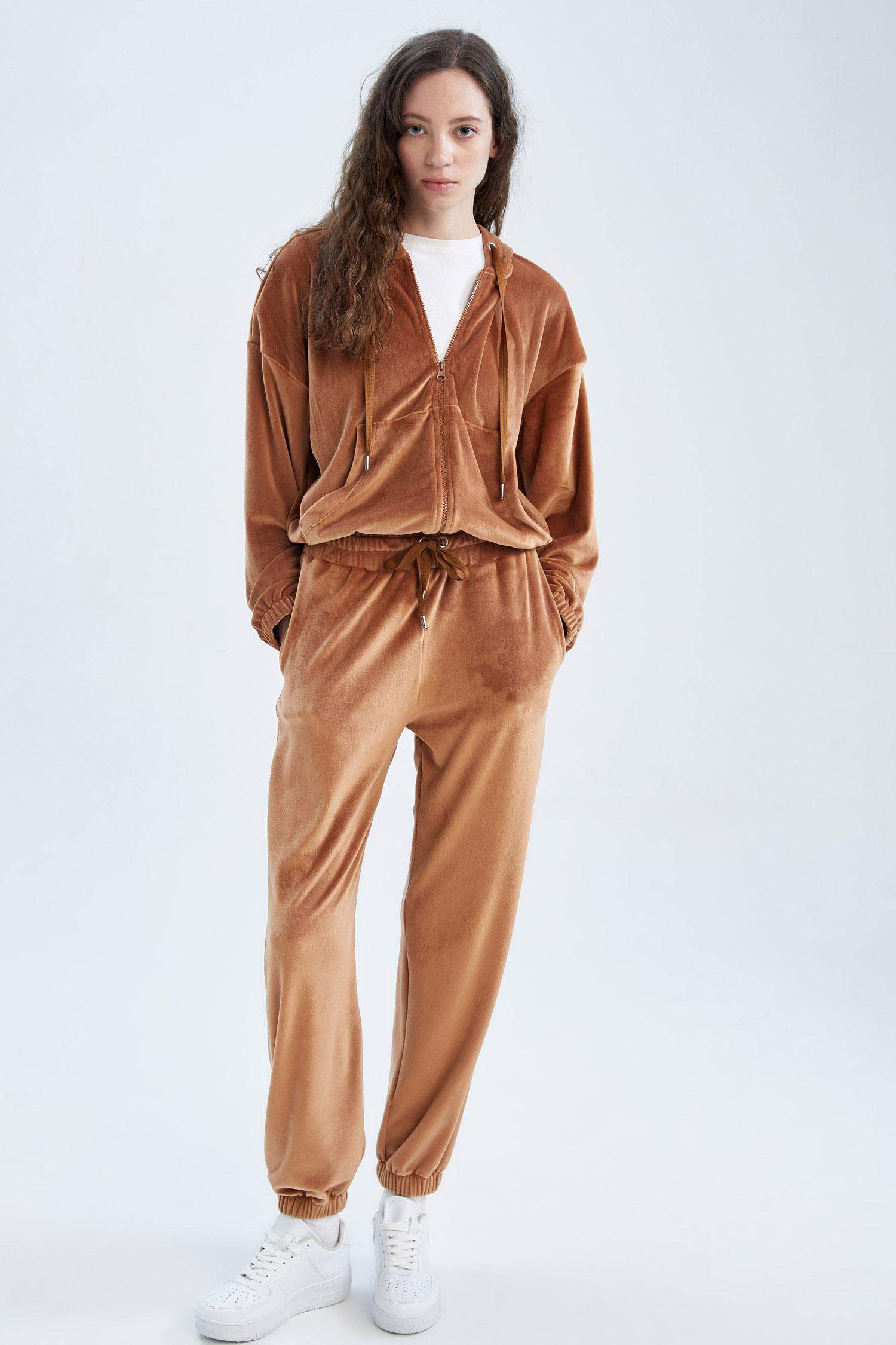 Кардіган стандартного крою із вельвета для жінок