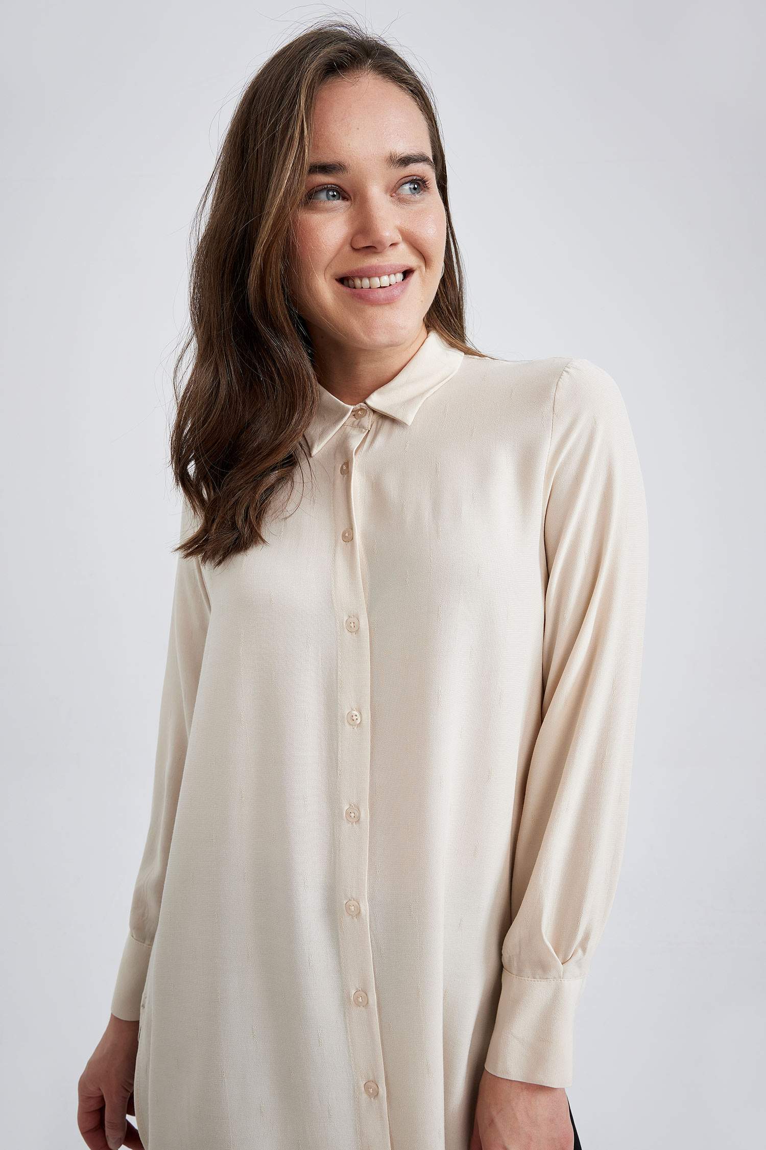 Regular Fit Moroccan Long Sleeve Tunic