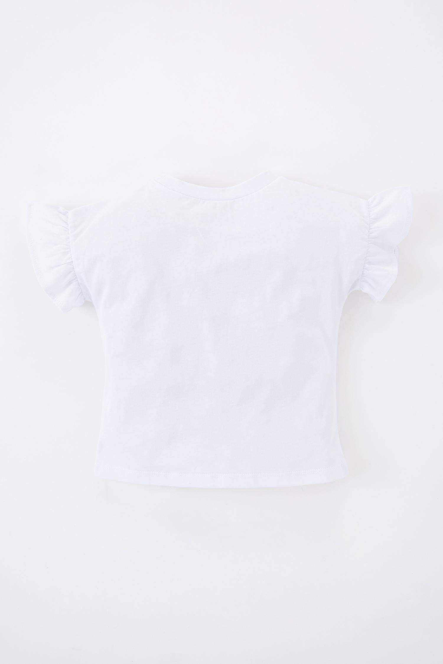 Plain white t clearance shirt for baby girl