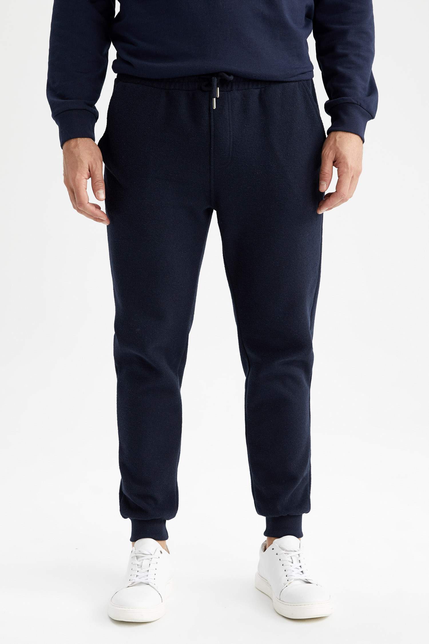 Navy MEN Slim Fit Sweatpants 2742893 DeFacto