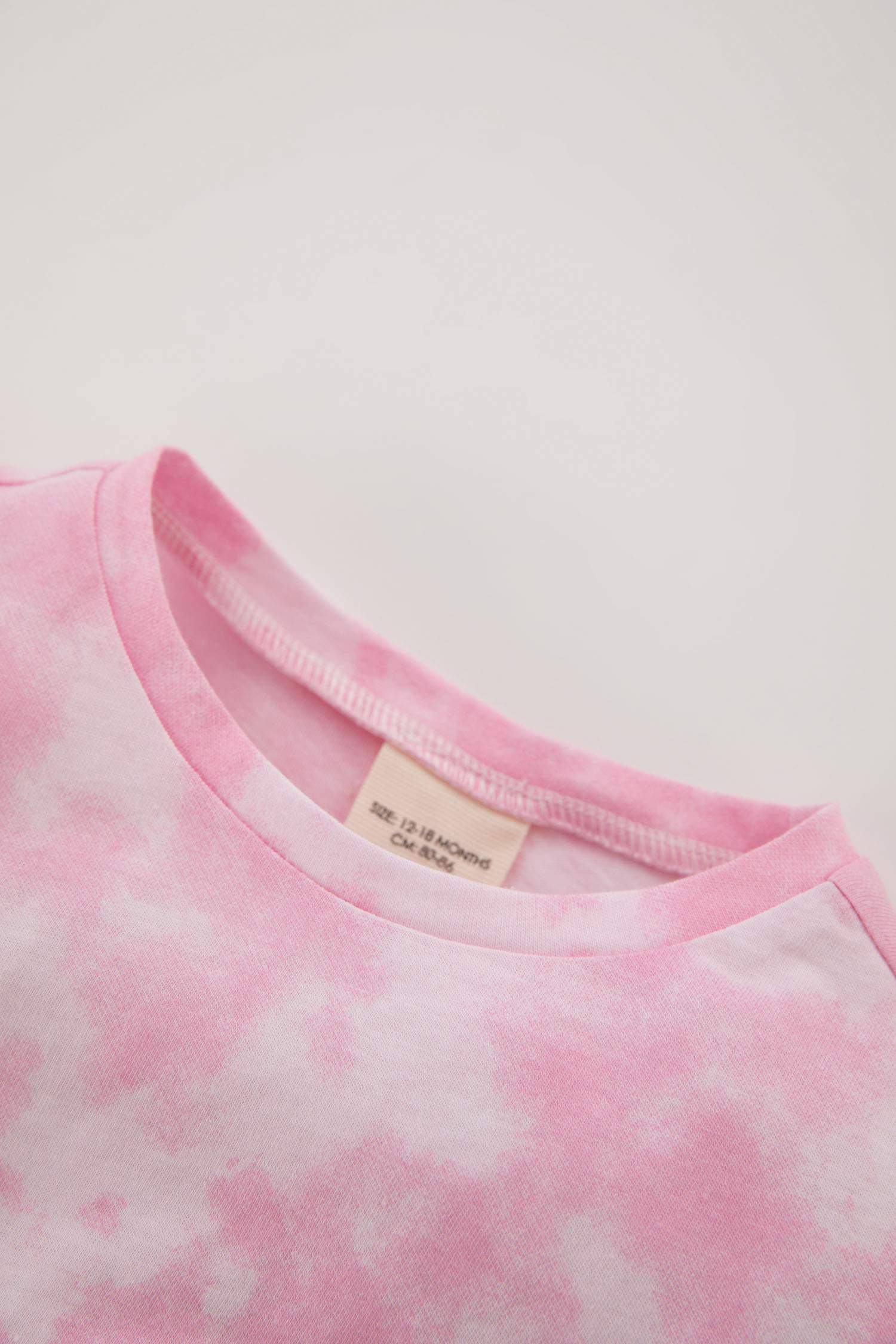 Ecru BABY GIRL Baby Girl TieDye Short Sleeve 2Pack Set 2754893 DeFacto