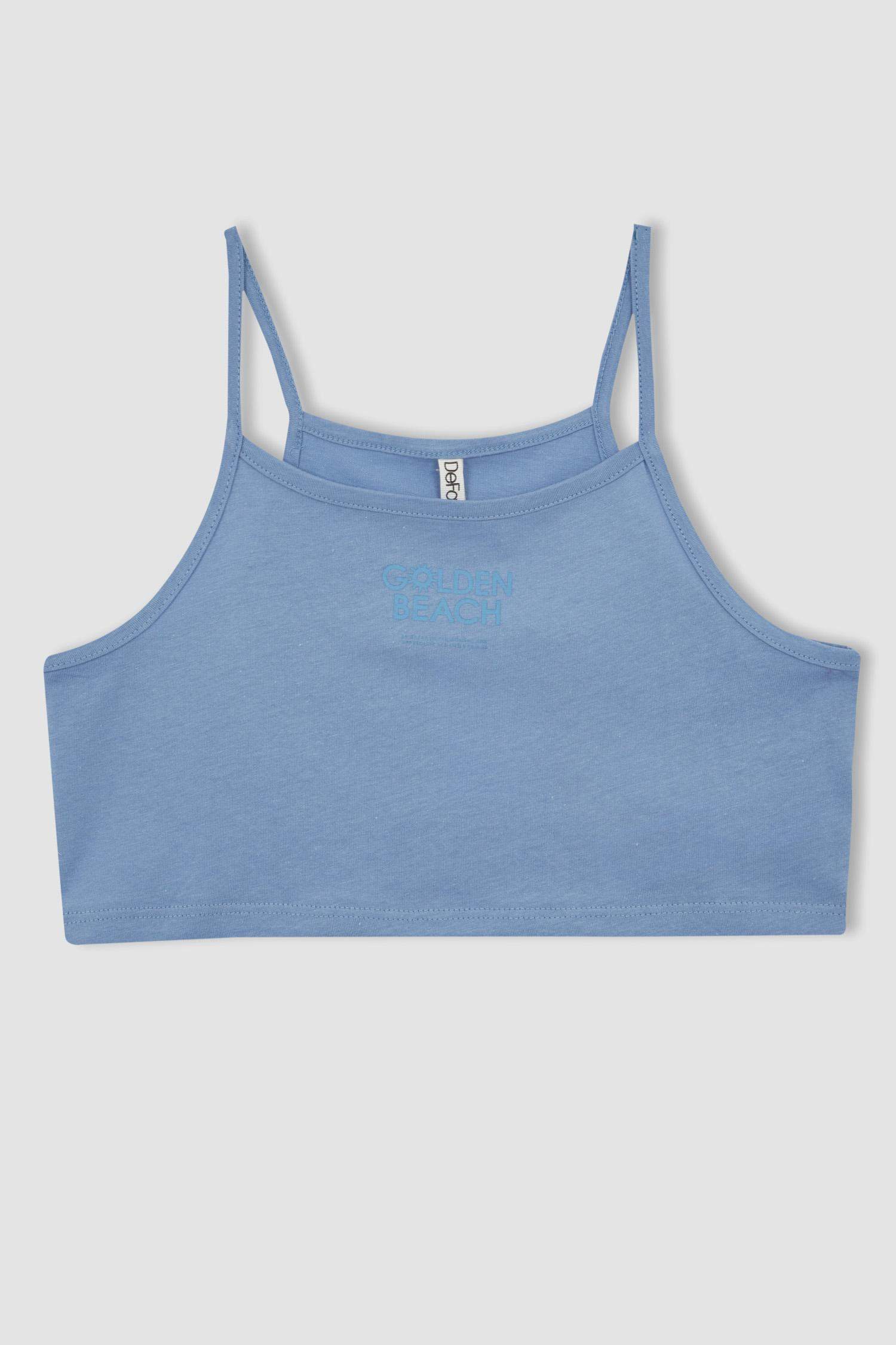 Girl Crop Top Shorts 2-Pack Set