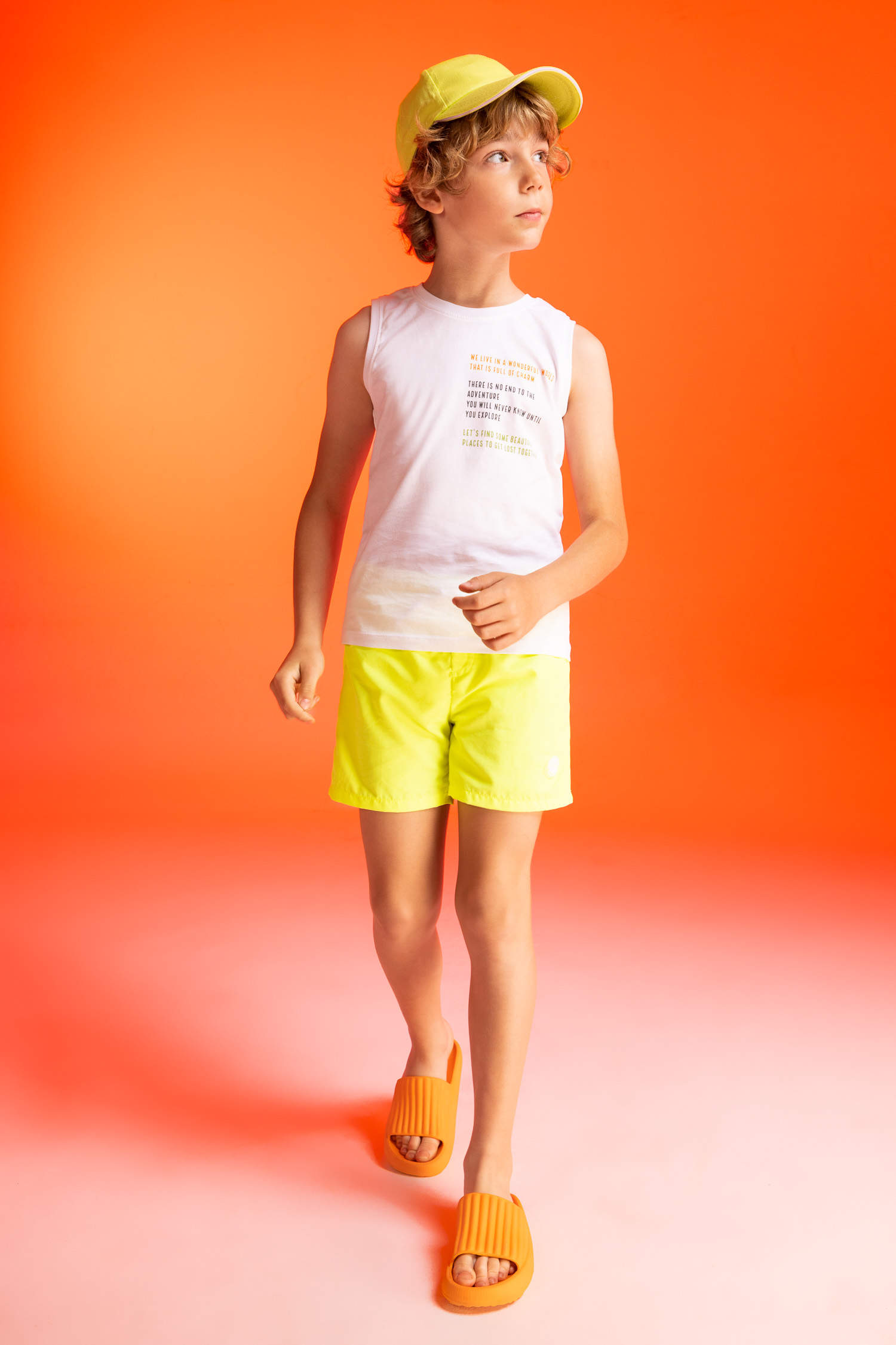 Yellow BOYS & TEENS Boys Swimming Shorts 2768400 | DeFacto