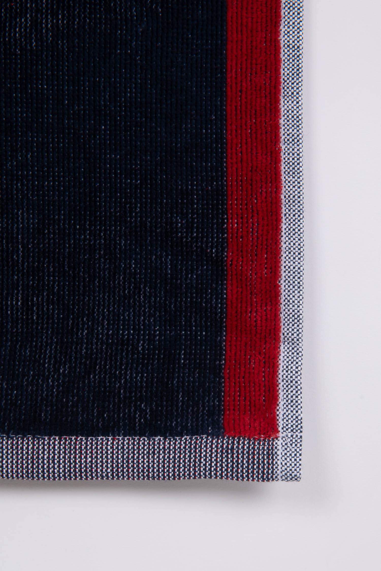 Erkek Yazı Desenli Pamuklu Plaj Havlusu