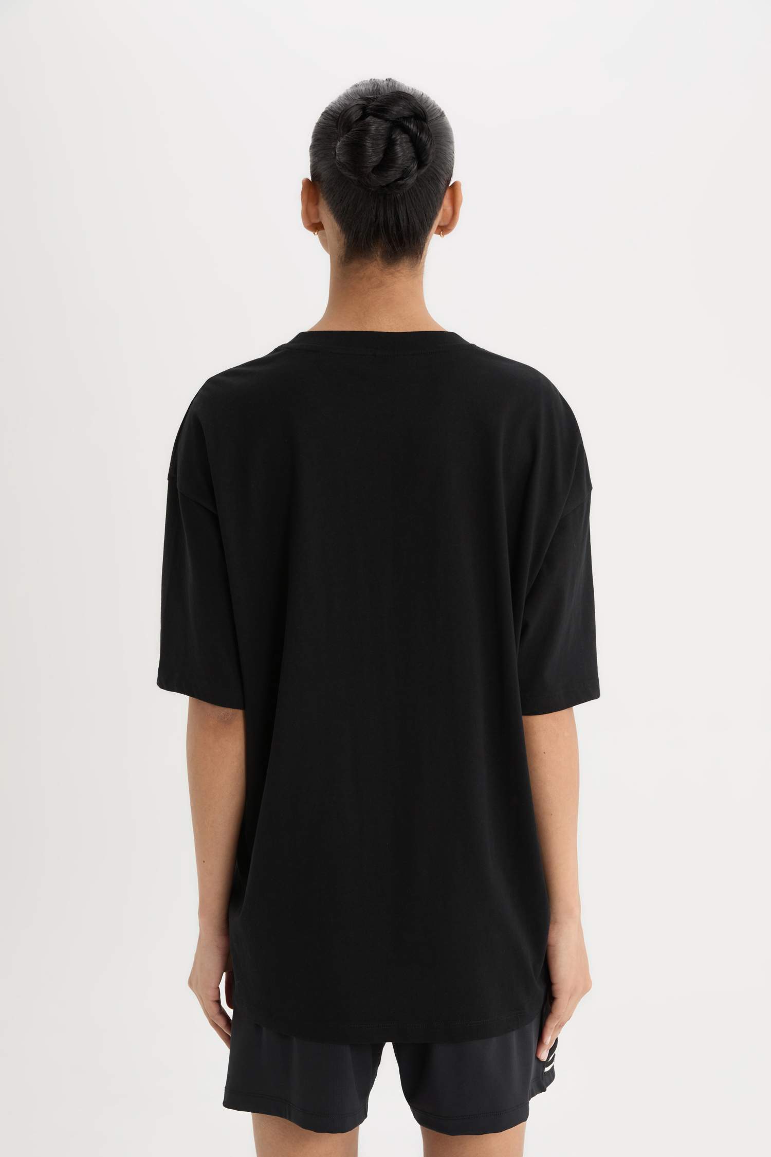 NBA дөңгелек жаға Қысқа жеңді футболка