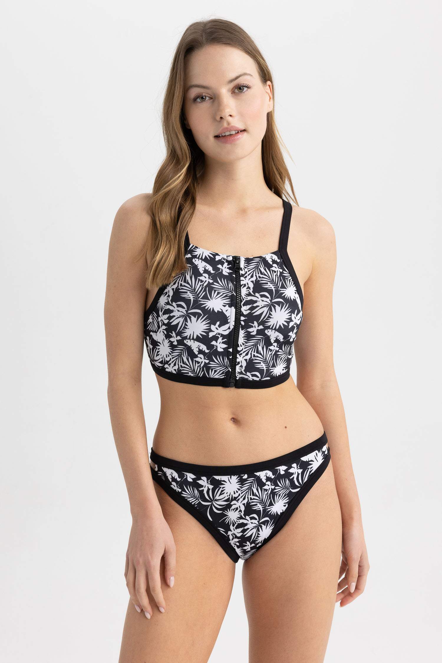 DeFactoFit Patterned Bikini Bottom