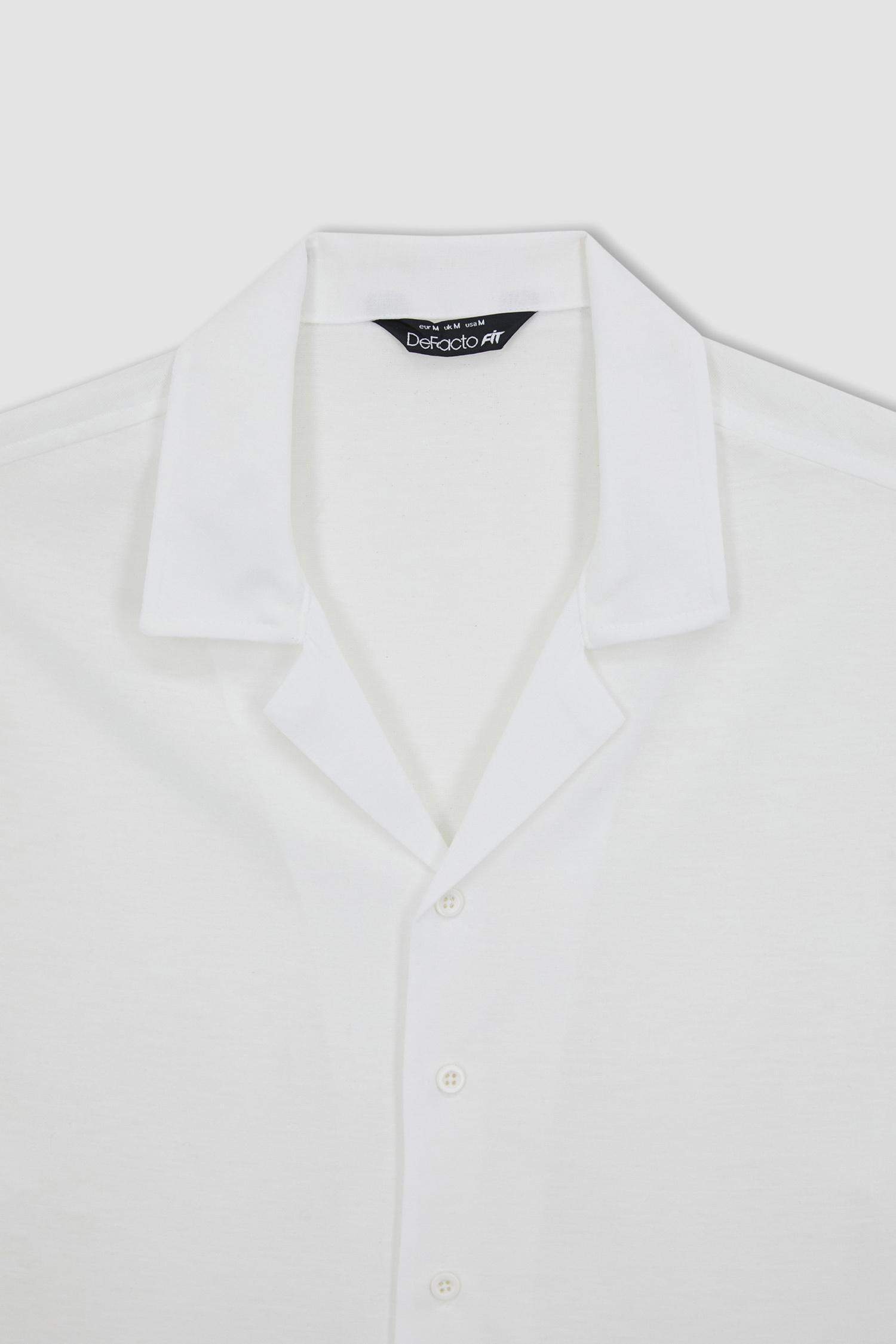 DeFactoFit Oversize Fit Apaş Yaka Sporcu Tişört