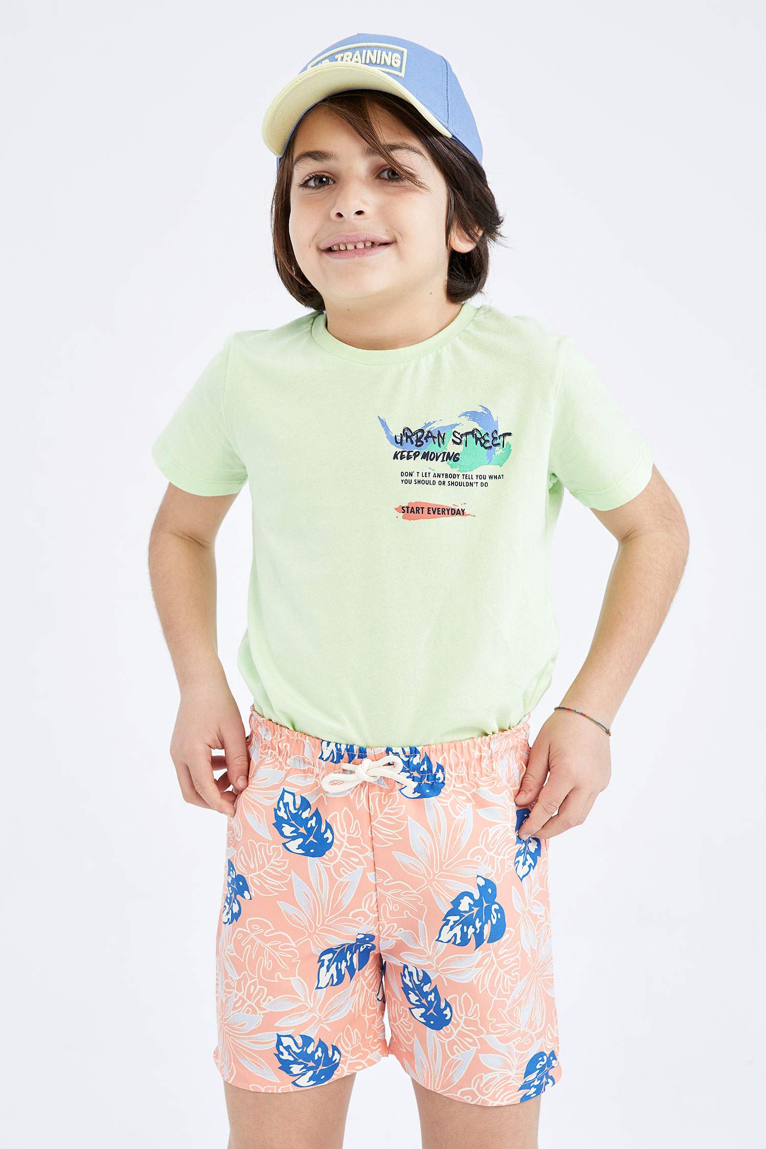 Ұлдарға Тоқымалы жүзу шолақ шалбар