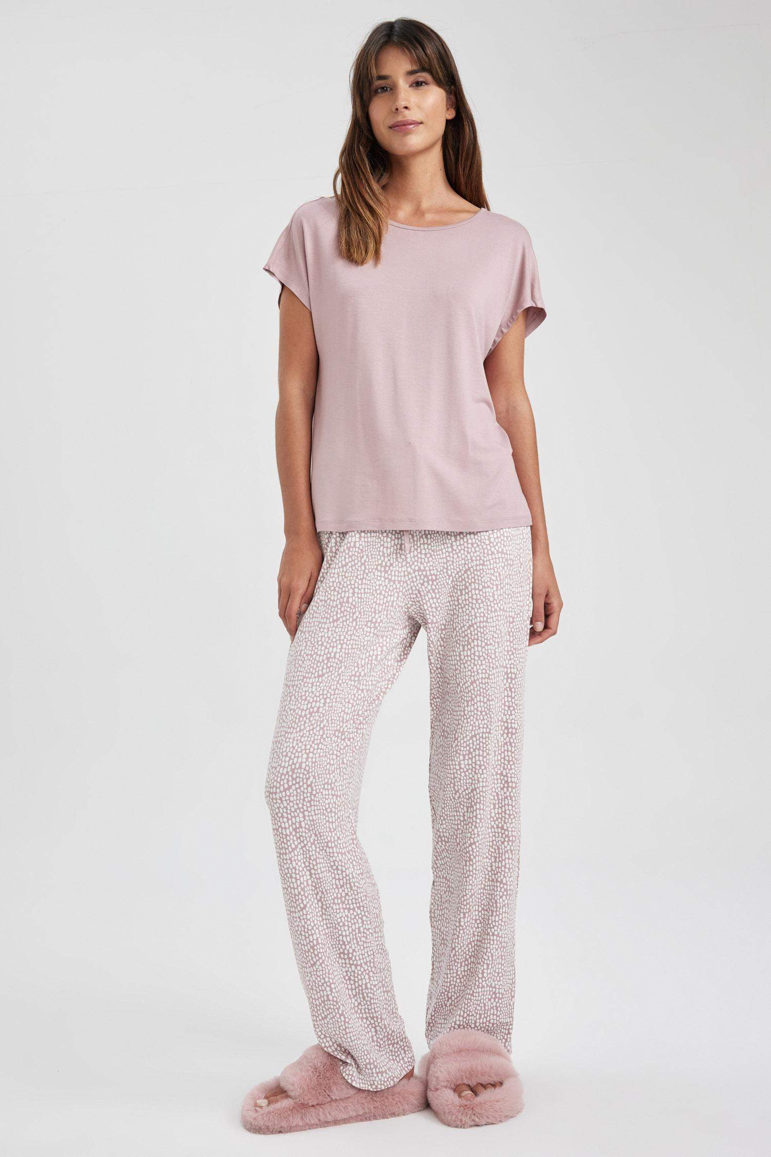 Fall In Love Regular Fit Short Sleeve 2 Piece Set