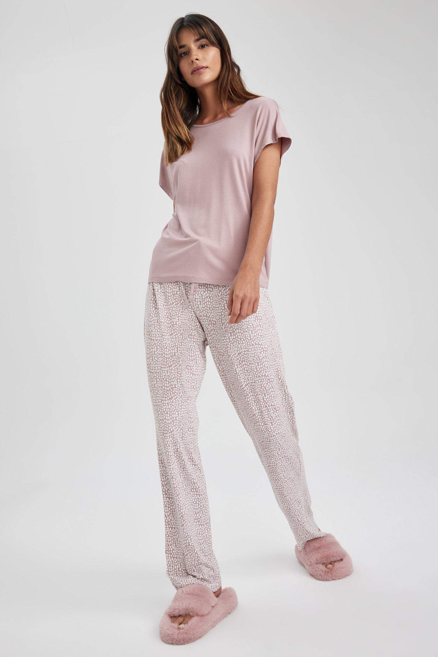 Fall In Love Regular Fit Short Sleeve 2 Piece Set