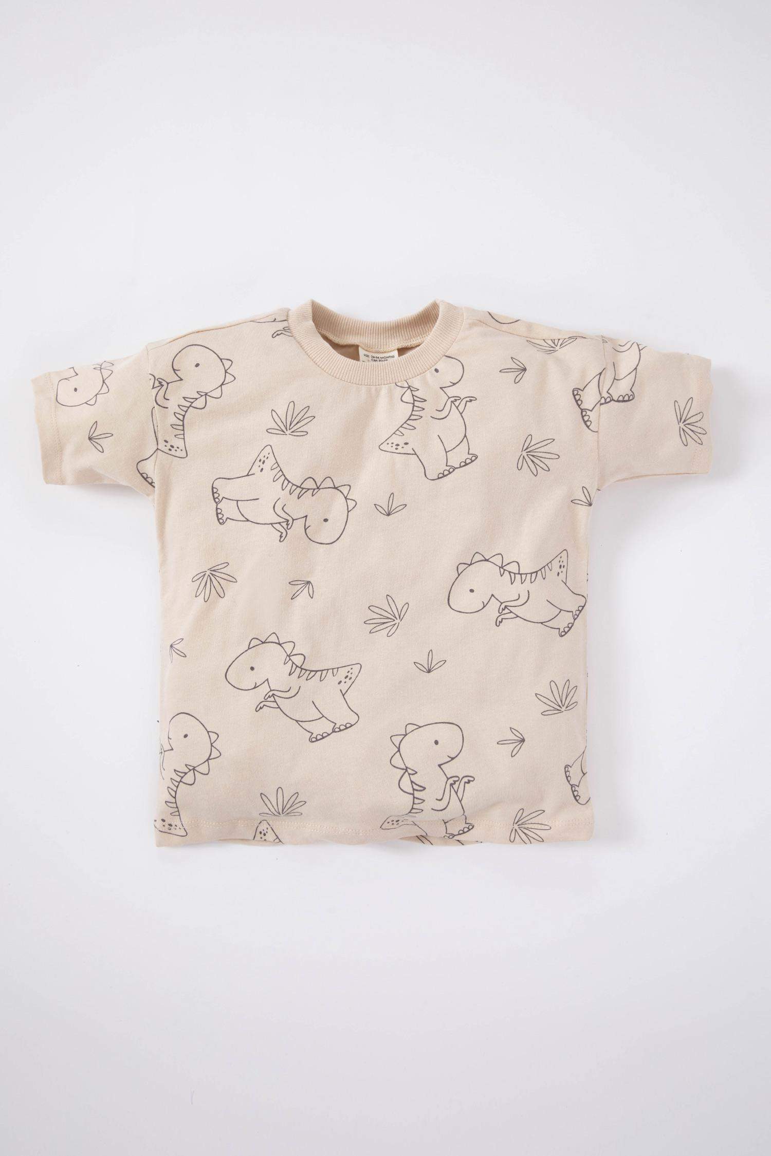 Футболка с коротким рукавом для малышей мальчиков