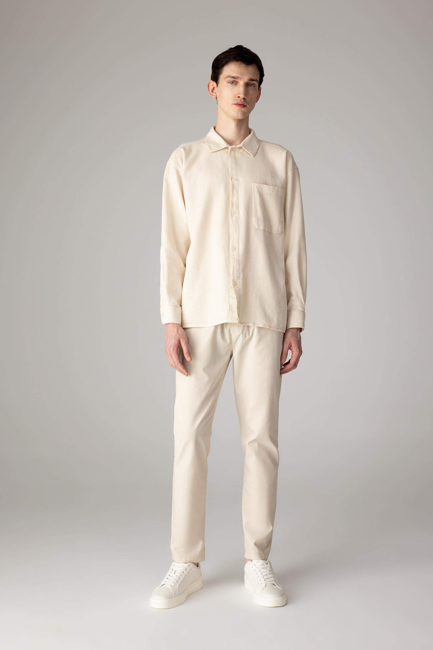 jogger Super Skinny Hem Gabardine Trousers